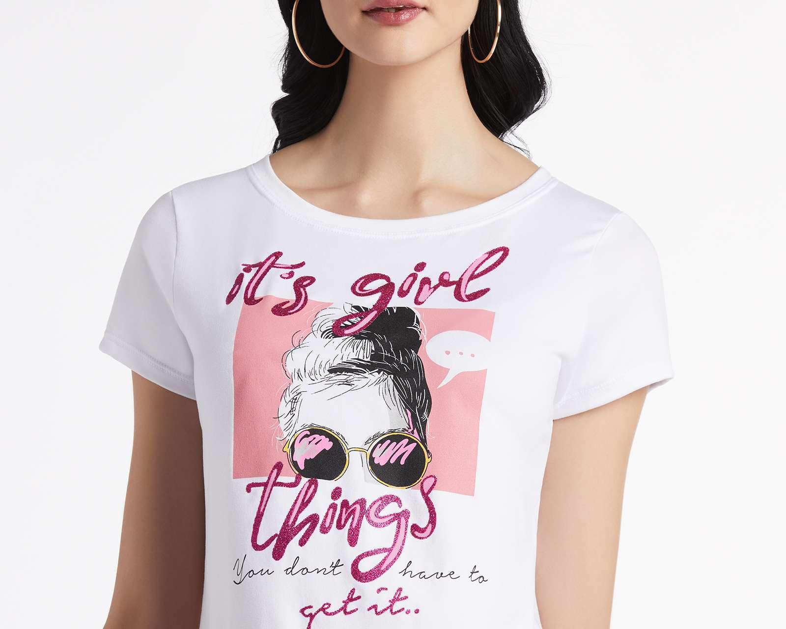 Foto 4 | Foto 4 | Playera 18 Forever Manga Corta Cuello Redondo