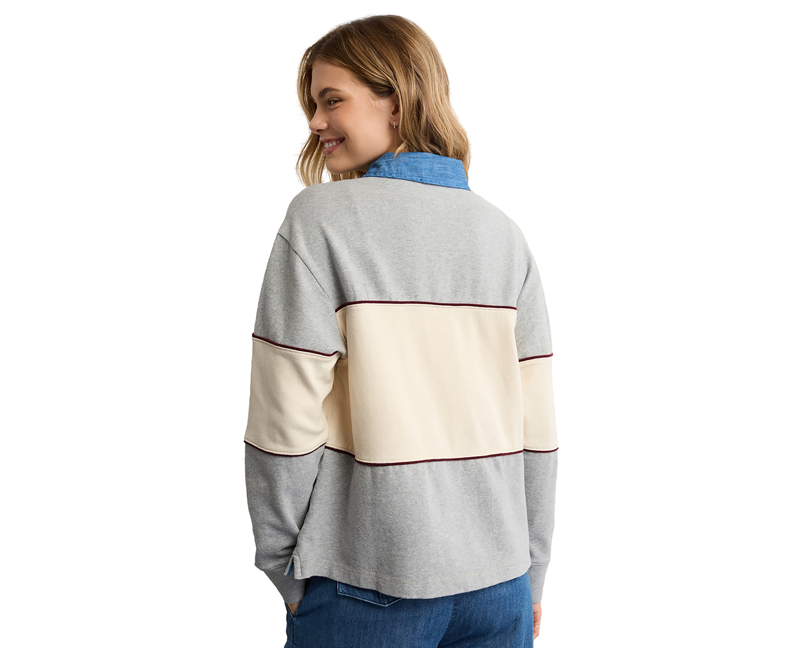 Foto 2 | Foto 2 | Playera Manga Larga American Eagle para Mujer