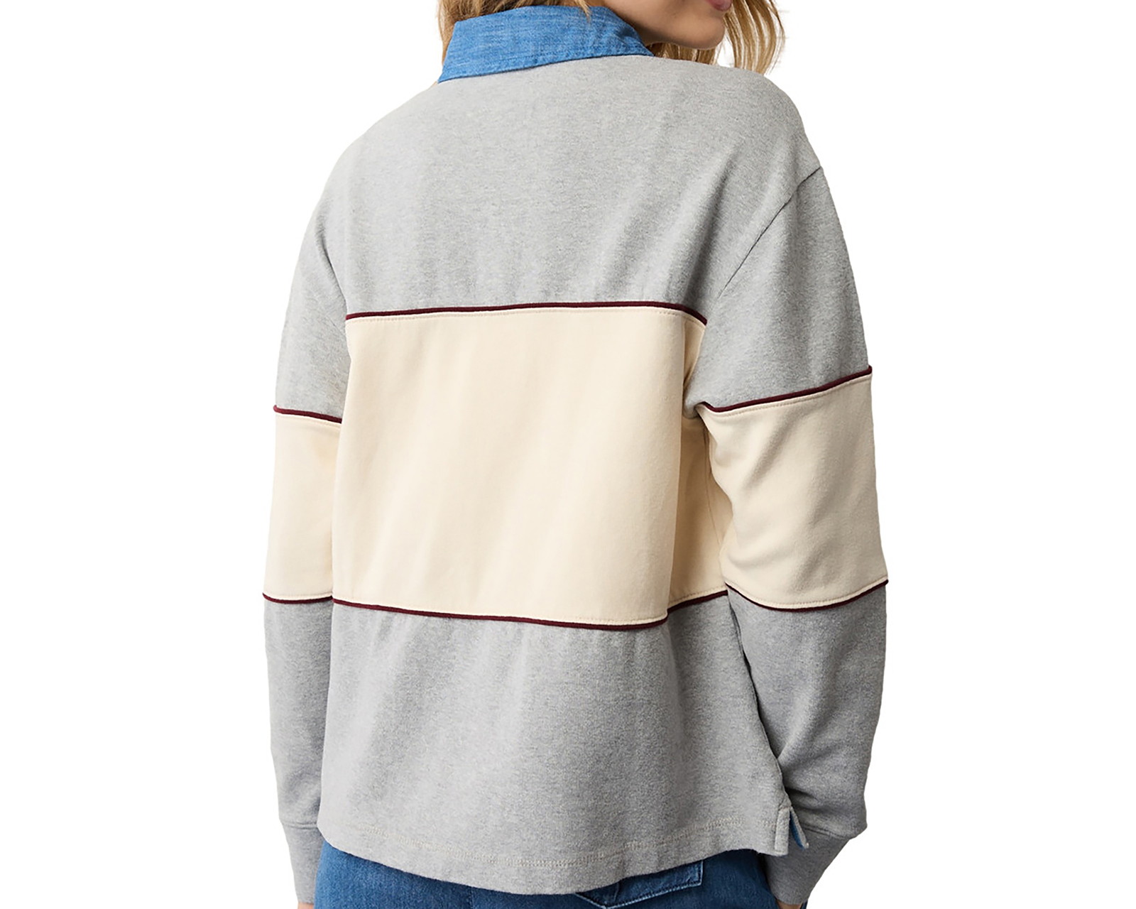 Foto 5 pulgar | Foto 4 | Playera Manga Larga American Eagle para Mujer