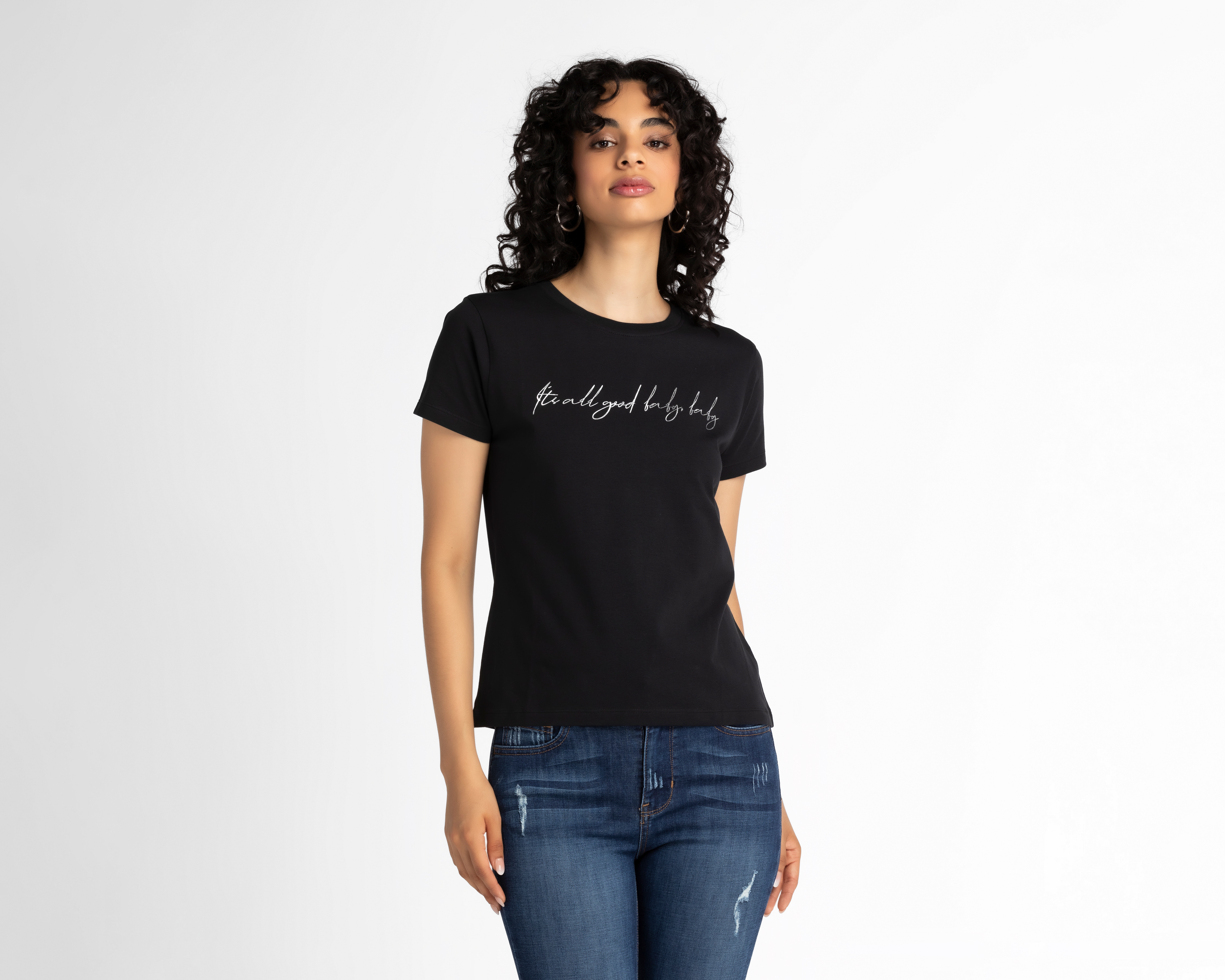 Foto 1 | Foto 1 | Playera 18 Forever Manga Corta Cuello Redondo