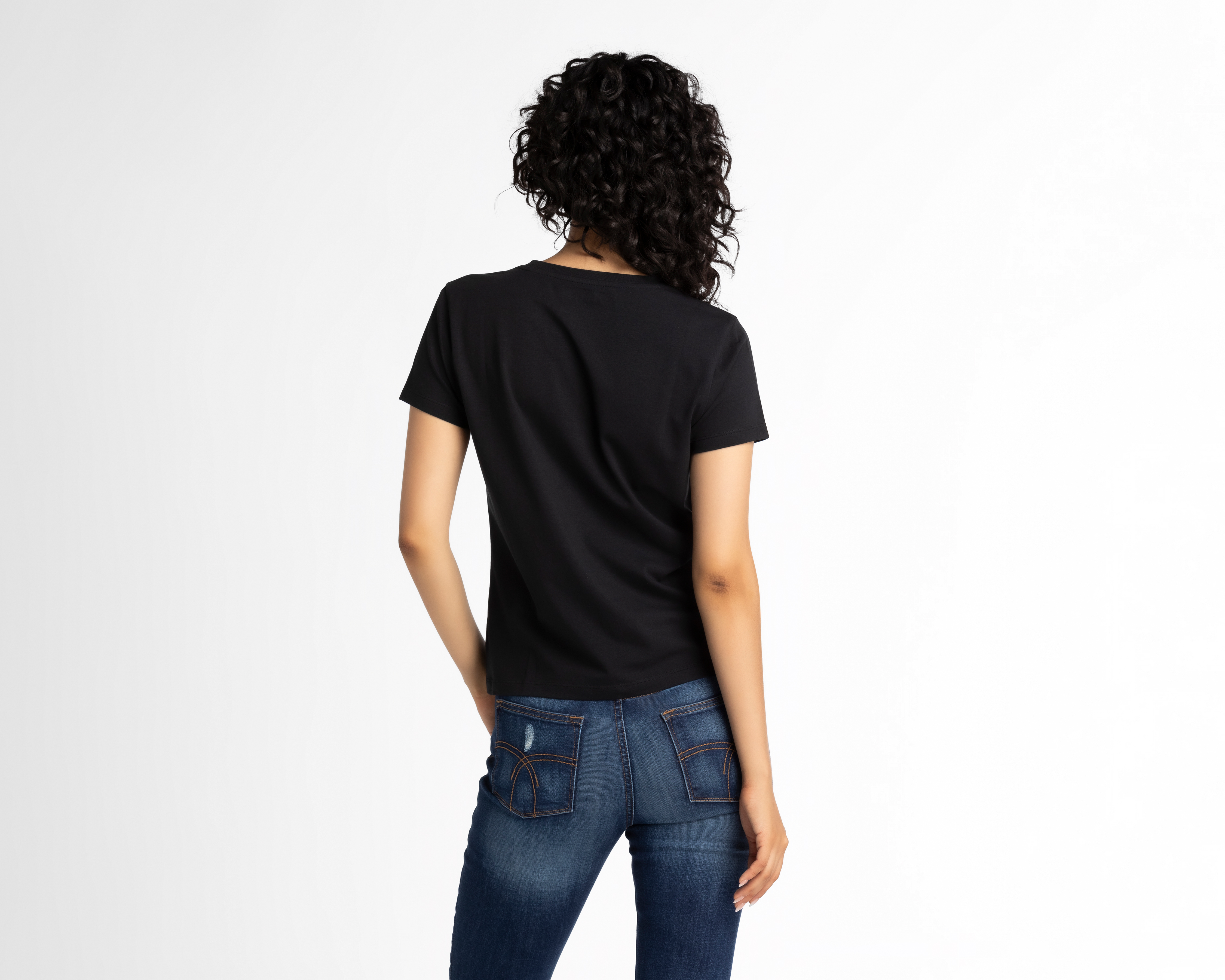 Foto 3 | Foto 3 | Playera 18 Forever Manga Corta Cuello Redondo