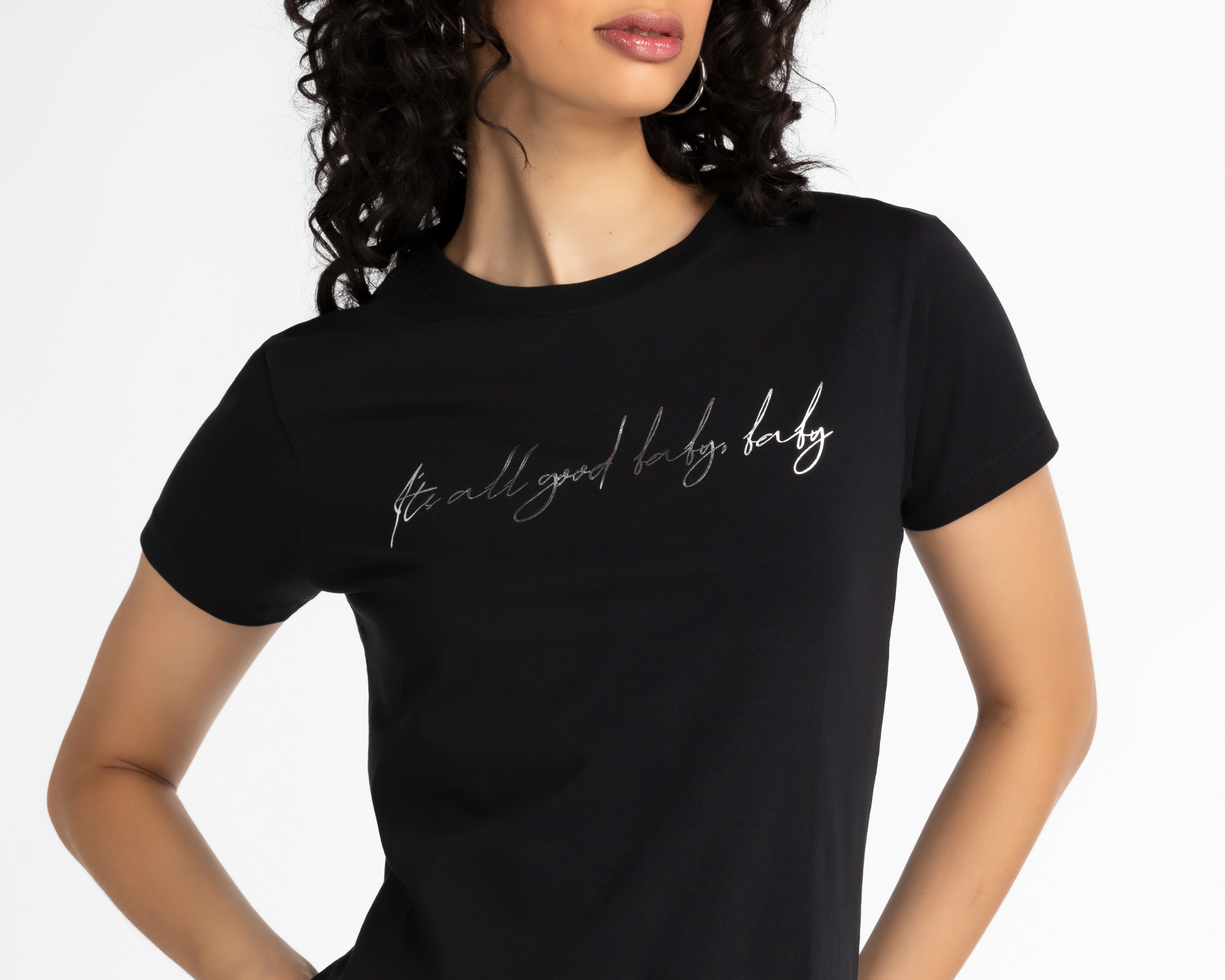 Foto 4 | Foto 4 | Playera 18 Forever Manga Corta Cuello Redondo