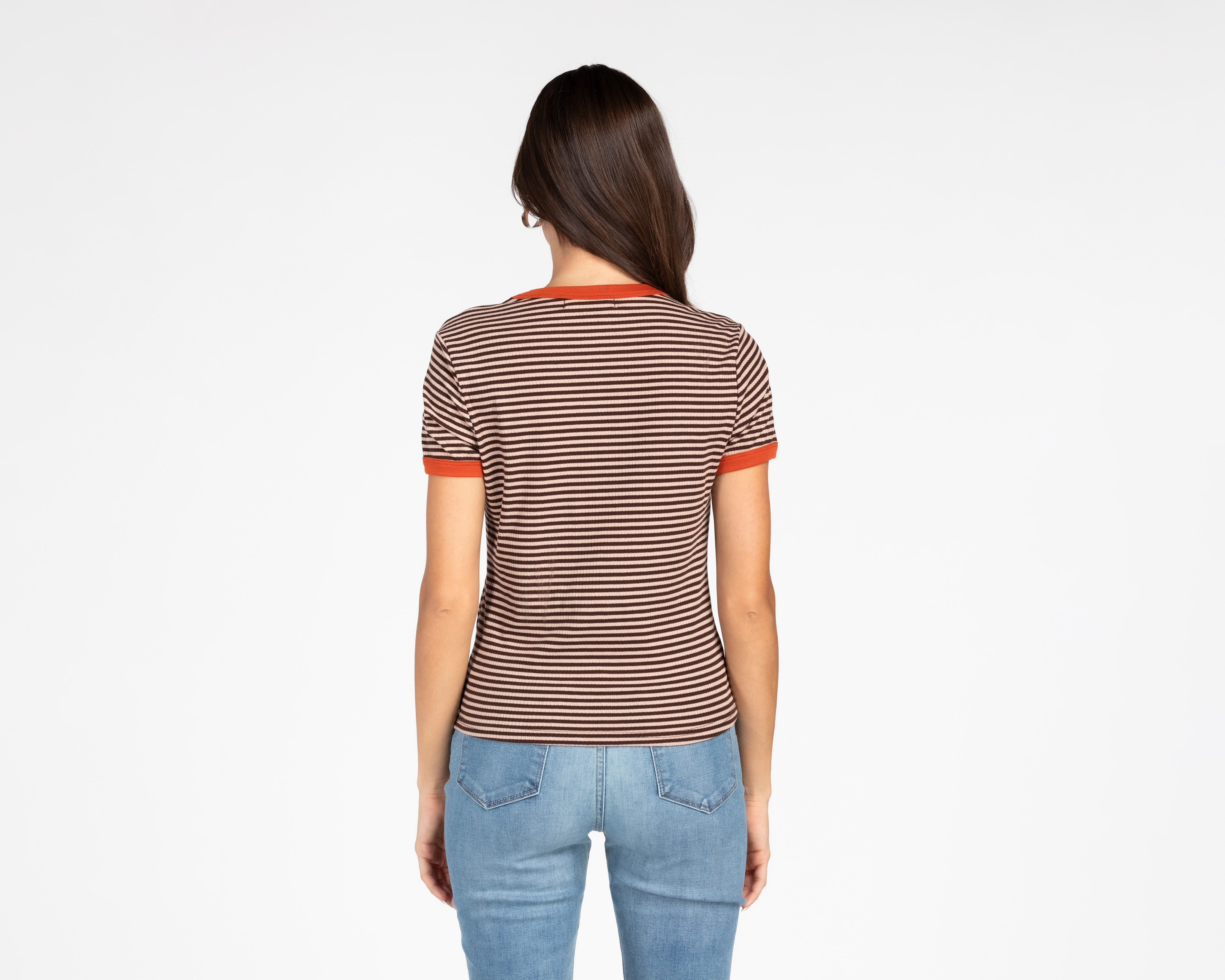 Foto 3 | Foto 3 | Playera Refill a Rayas para Mujer