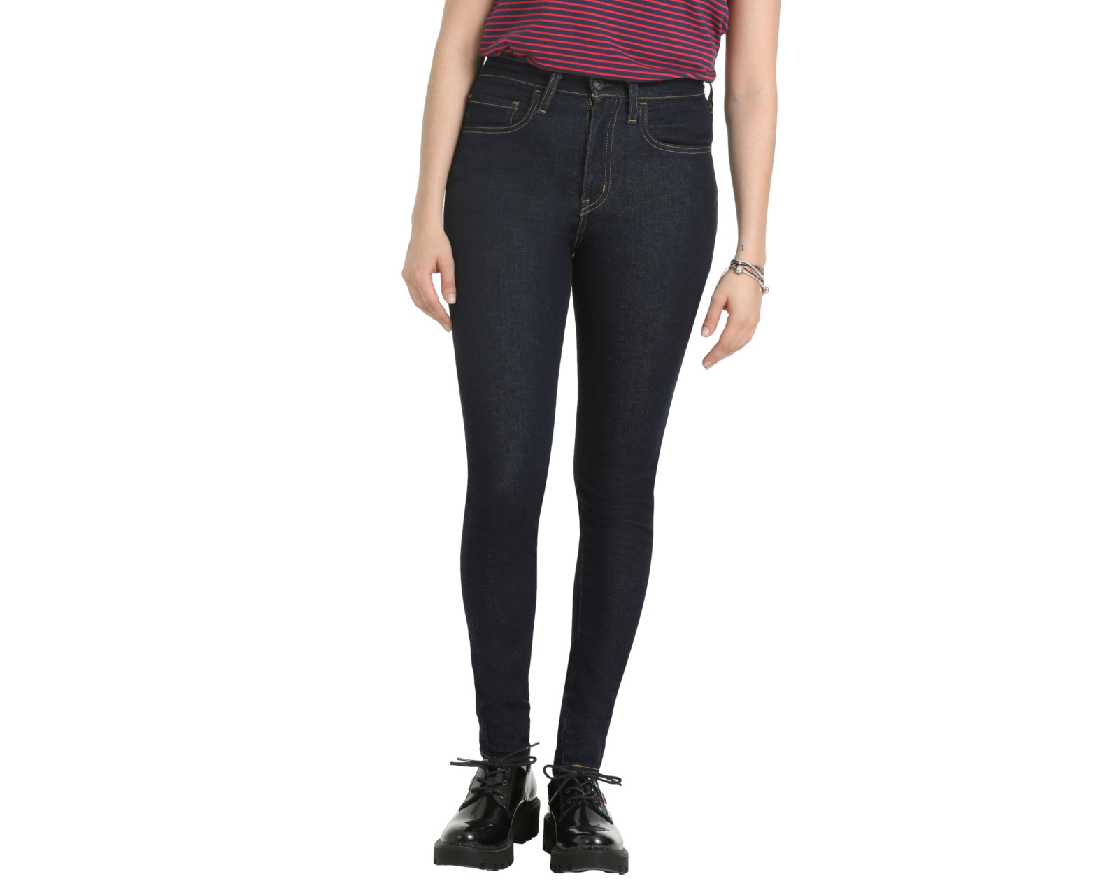 Jeans Super Skinny Levi's 720 High Rise para Mujer