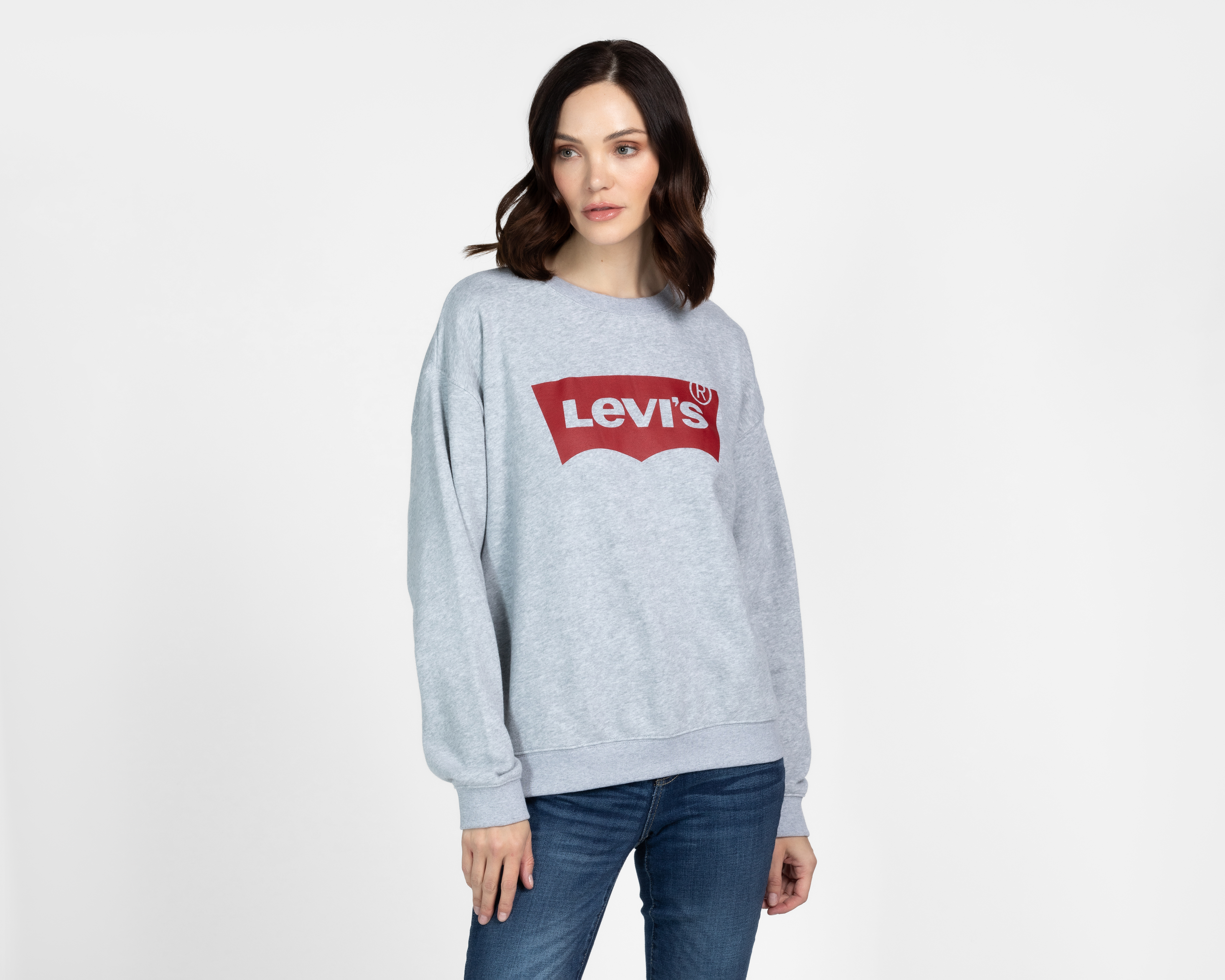 Foto 2 pulgar | Foto 1 | Sudadera de Algodón Estampada Levi's para Mujer