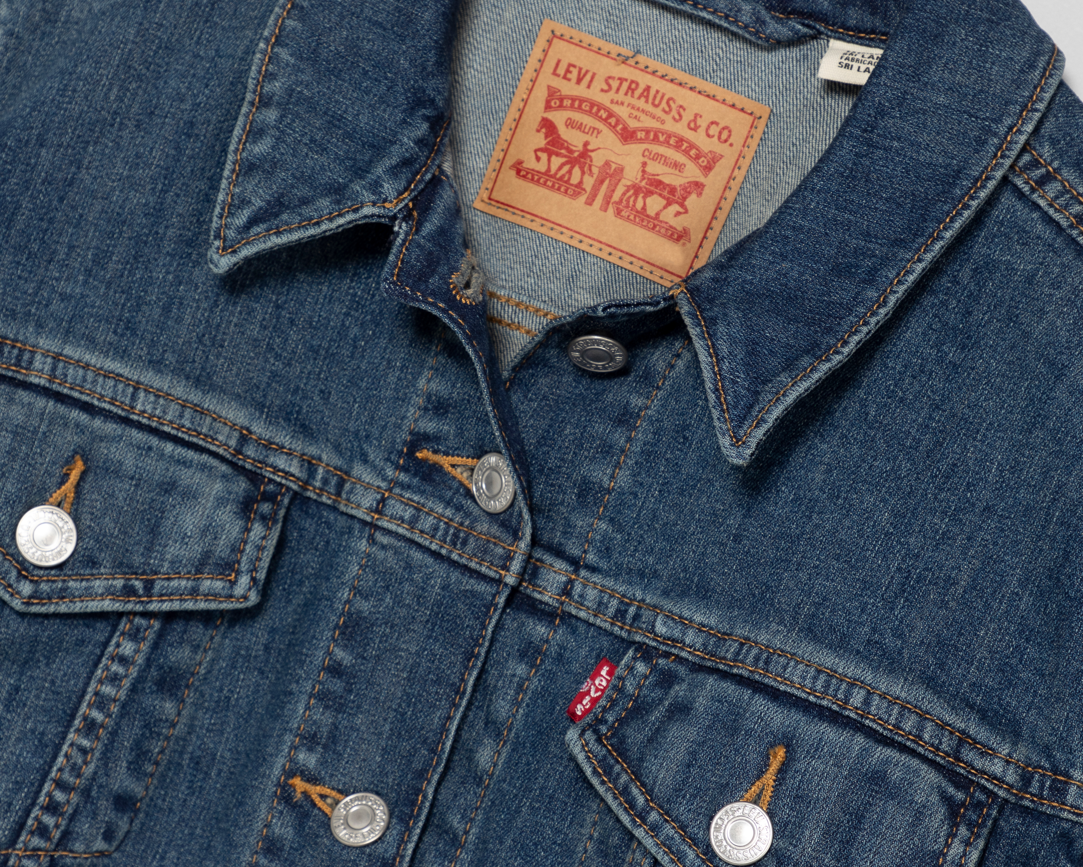 Foto 4 pulgar | Foto 3 | Chamarra de Mezclilla con Botones Levi's para Mujer