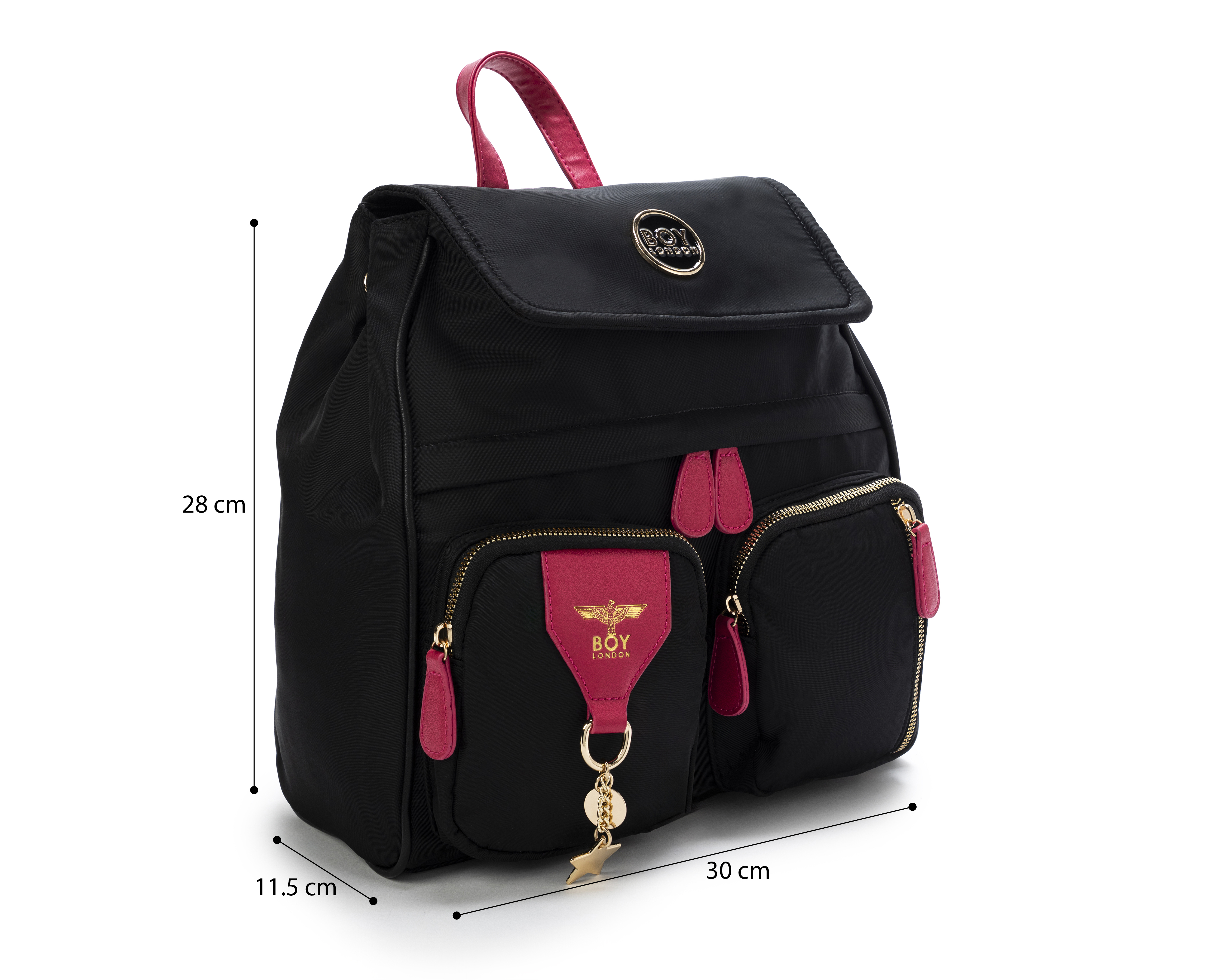Foto 8 pulgar | Foto 7 | Mochila Boy London Negra