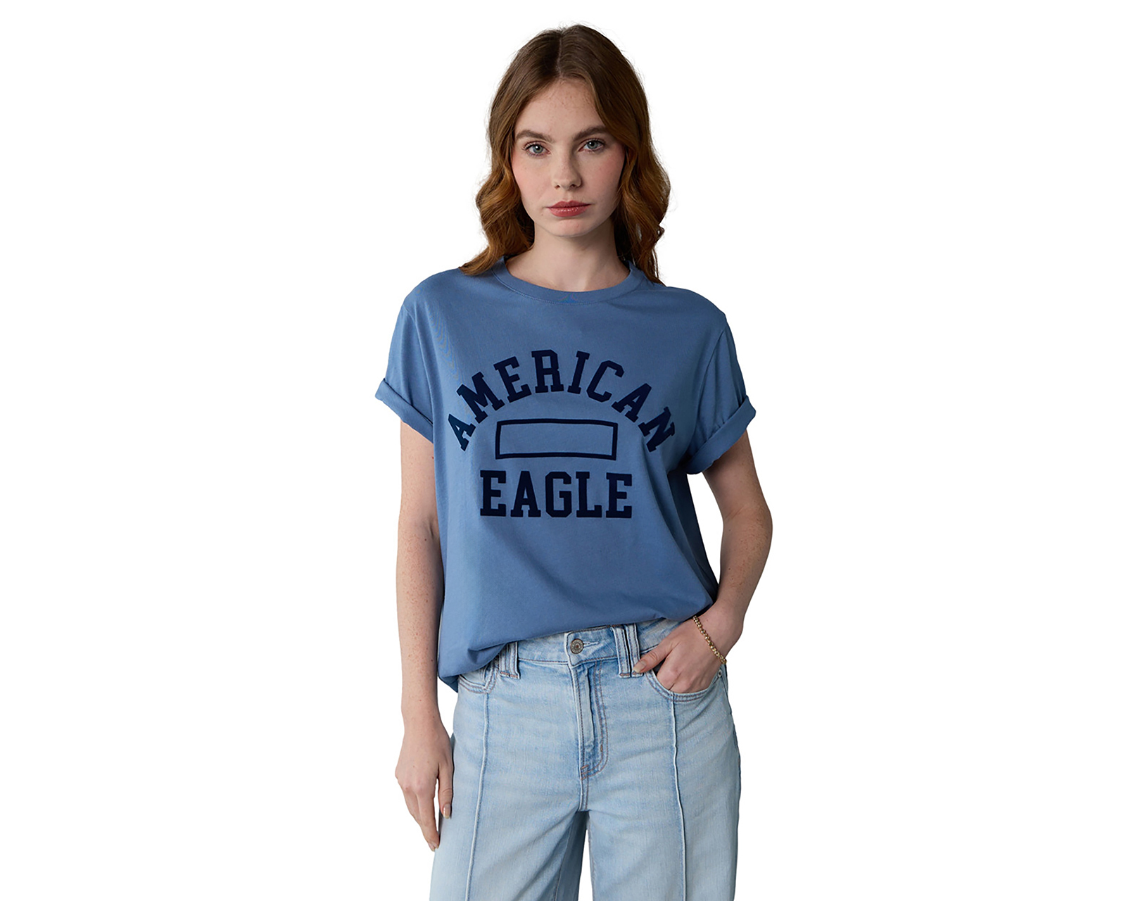 Playera Estampada American Eagle para Mujer