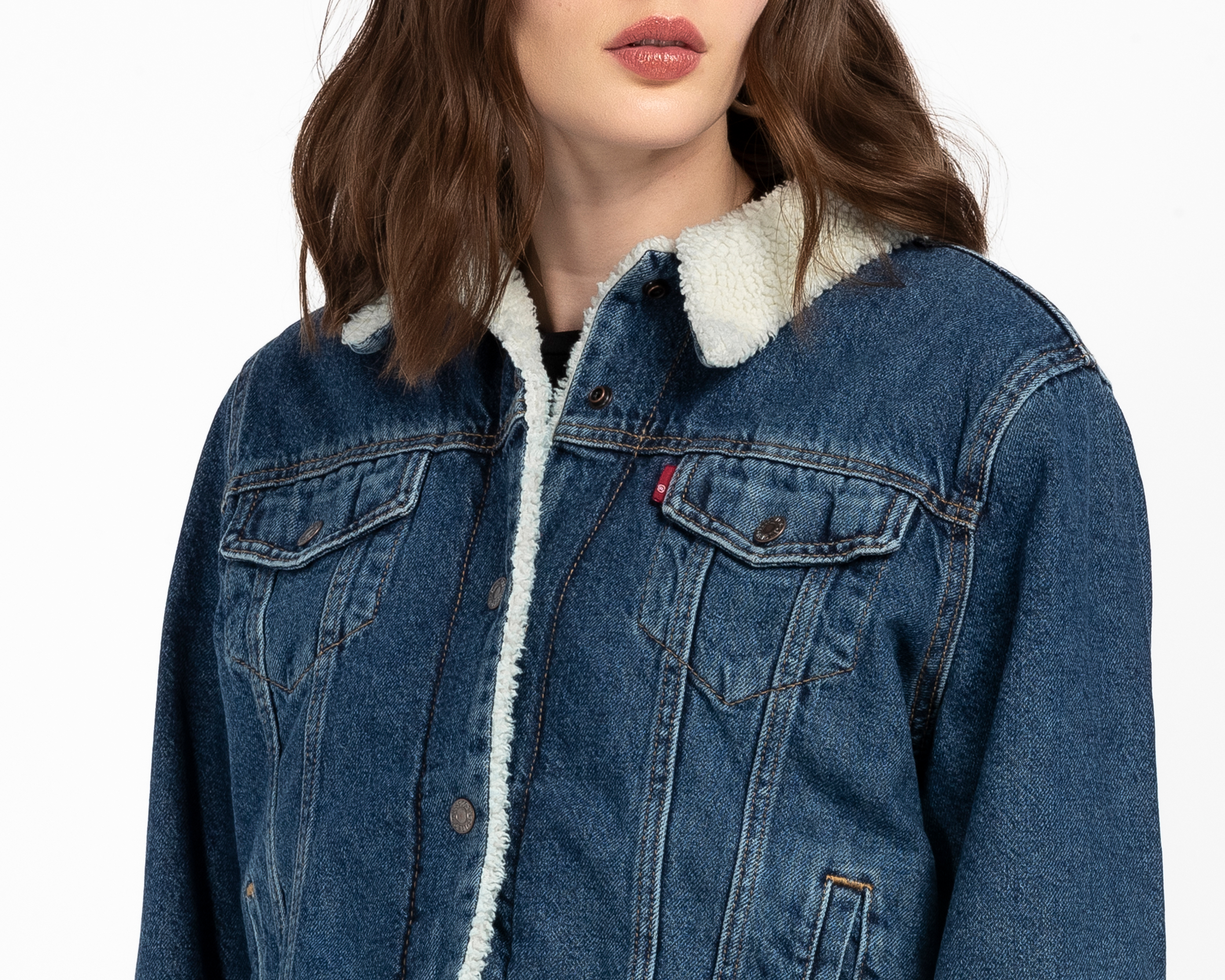 Foto 5 pulgar | Foto 4 | Chamarra de Mezclilla con Botones Levi's para Mujer