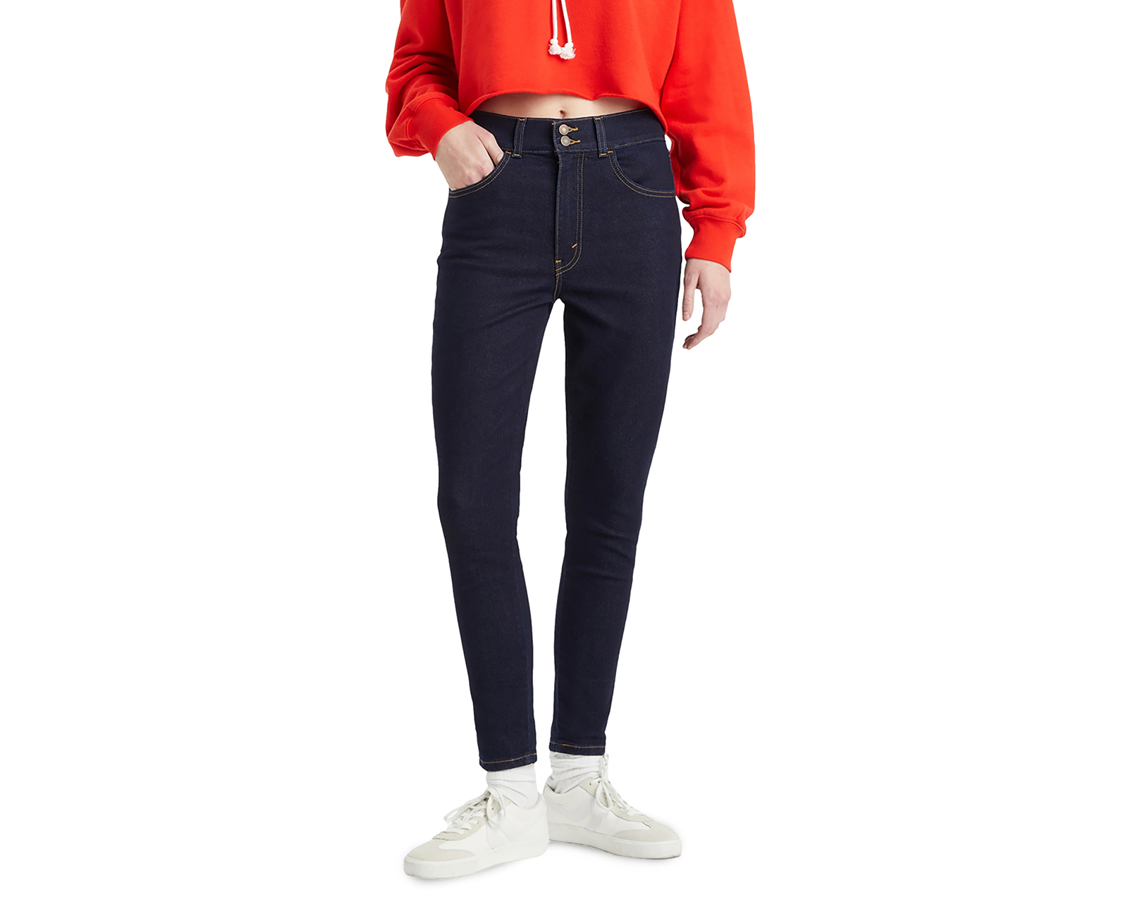 Foto 2 pulgar | Foto 1 | Jeans High Skinny Levi's Retro para Mujer