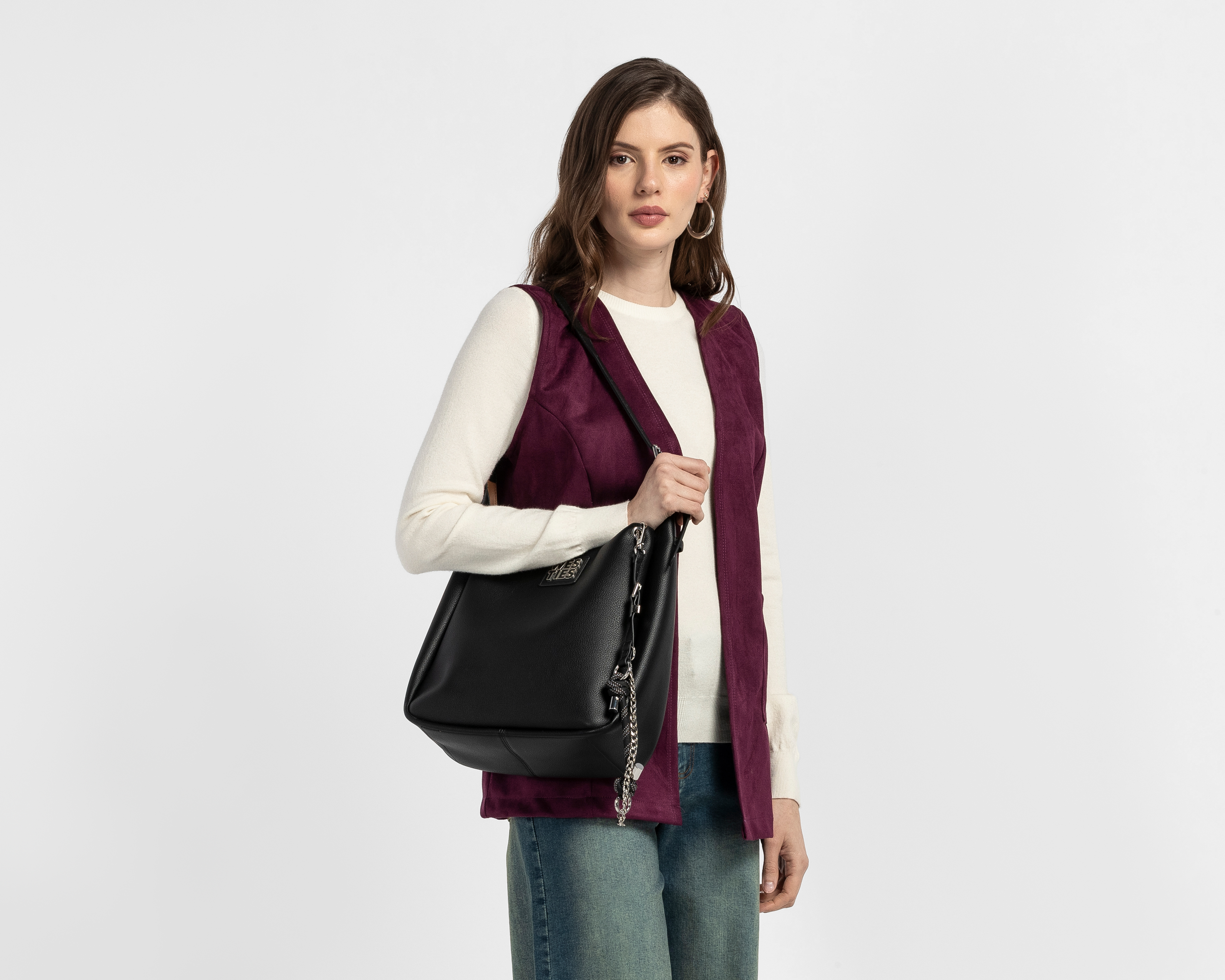 Foto 7 pulgar | Foto 6 | Bolsa de Hombro Westies Nisdao con Monedero