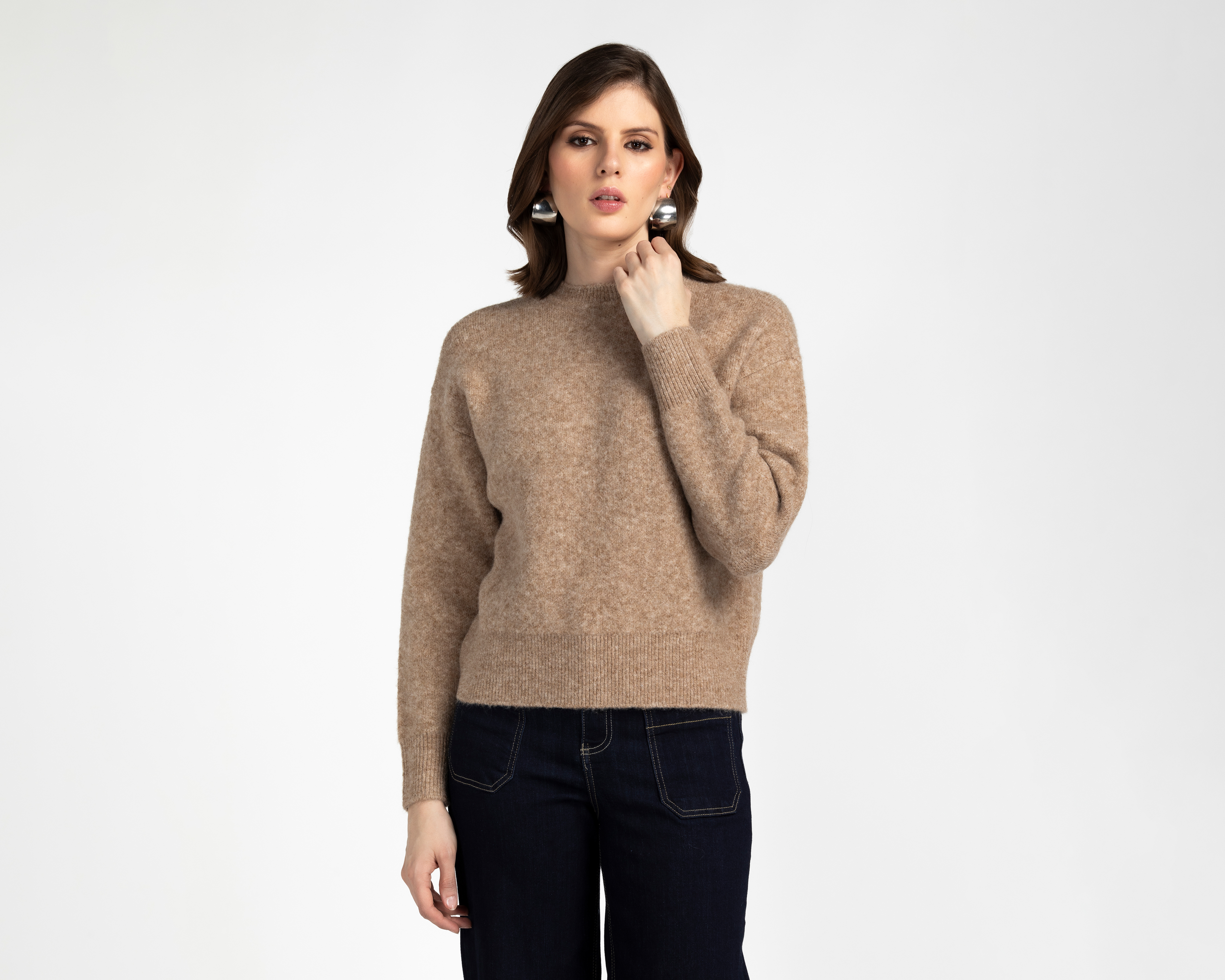 Suéter Café Sahara para Mujer