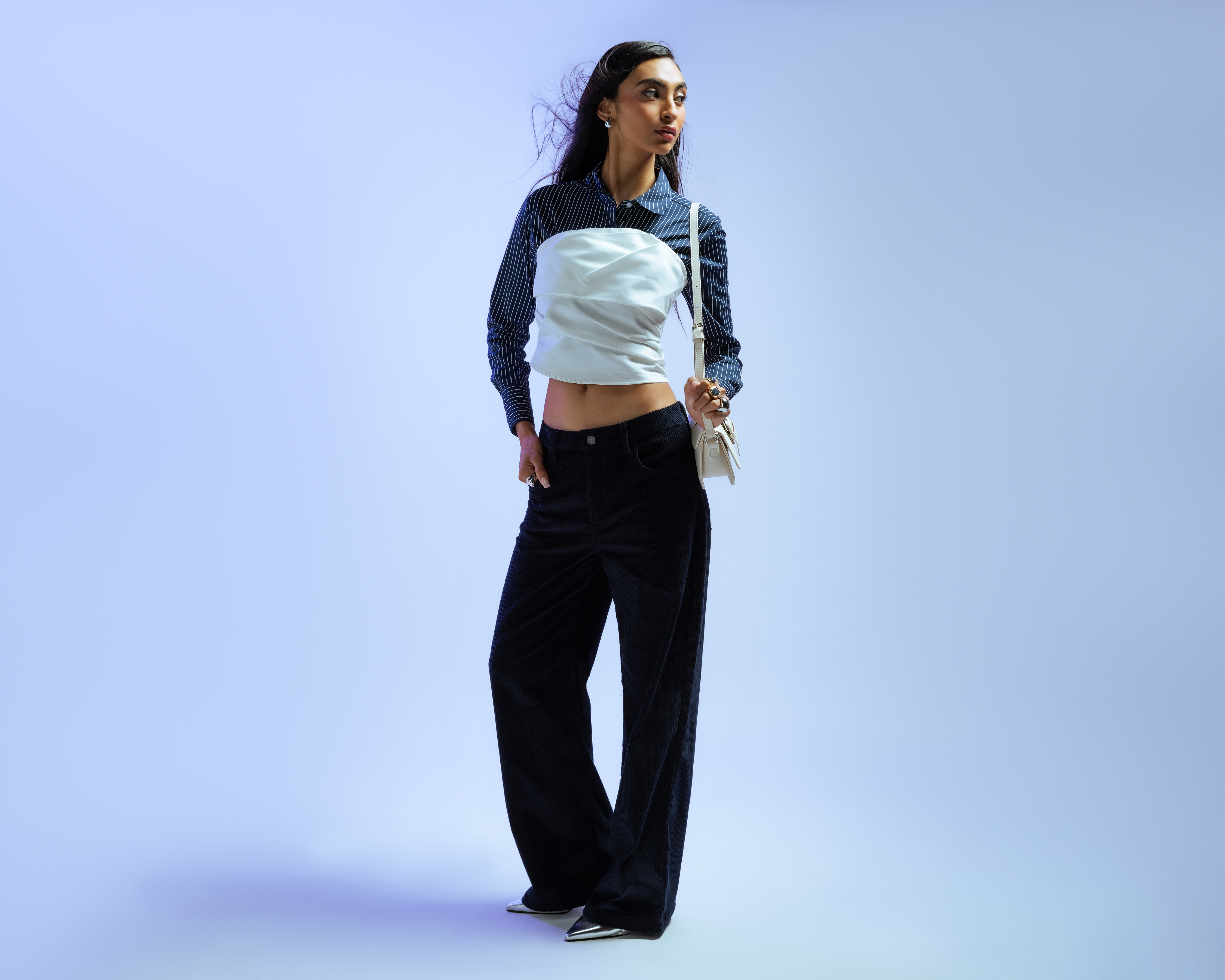 Blusa Manga Larga Strona para Mujer