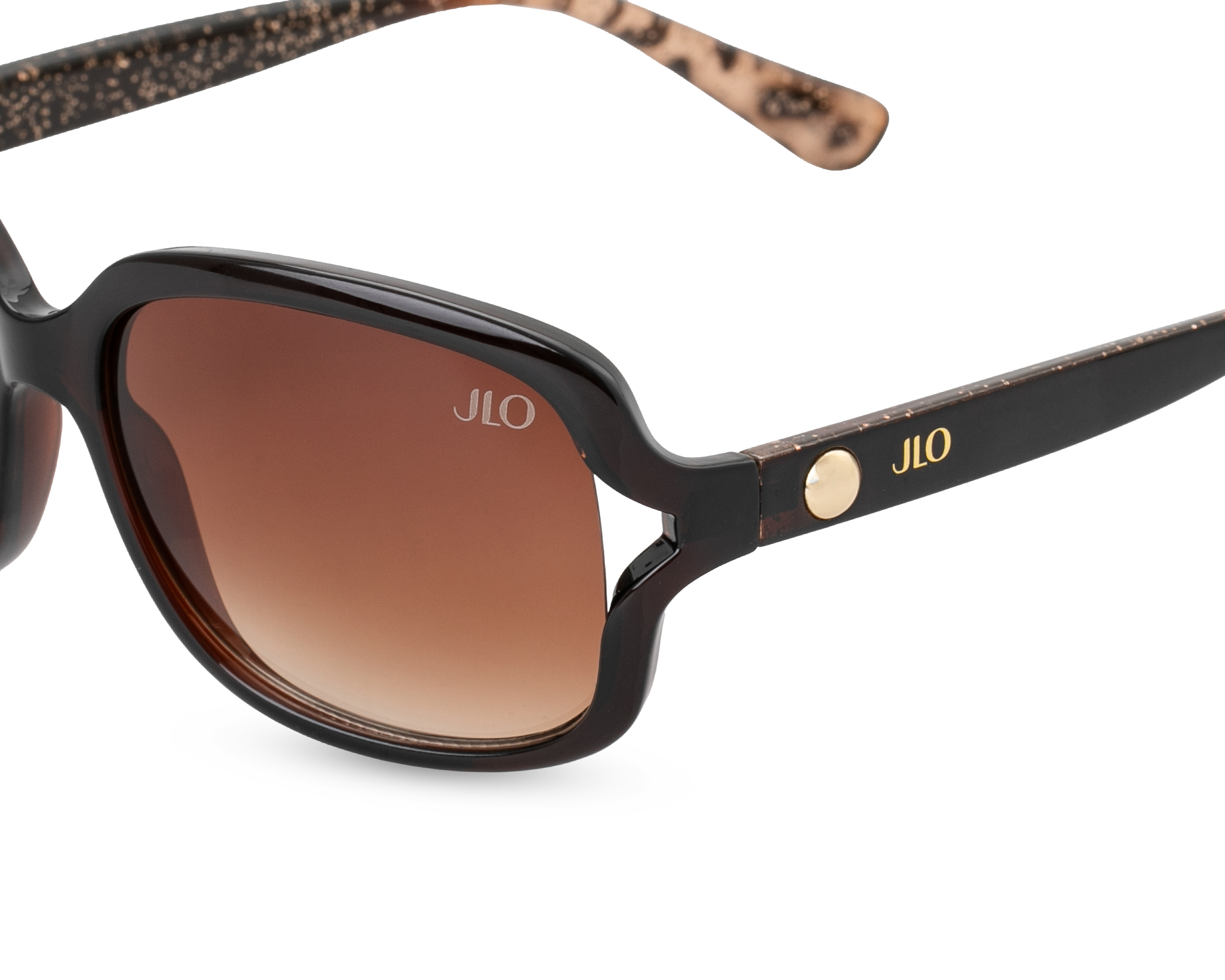 Foto 5 pulgar | Foto 4 | Lentes de Sol para Mujer Jennifer Lopez Cuadrados Café