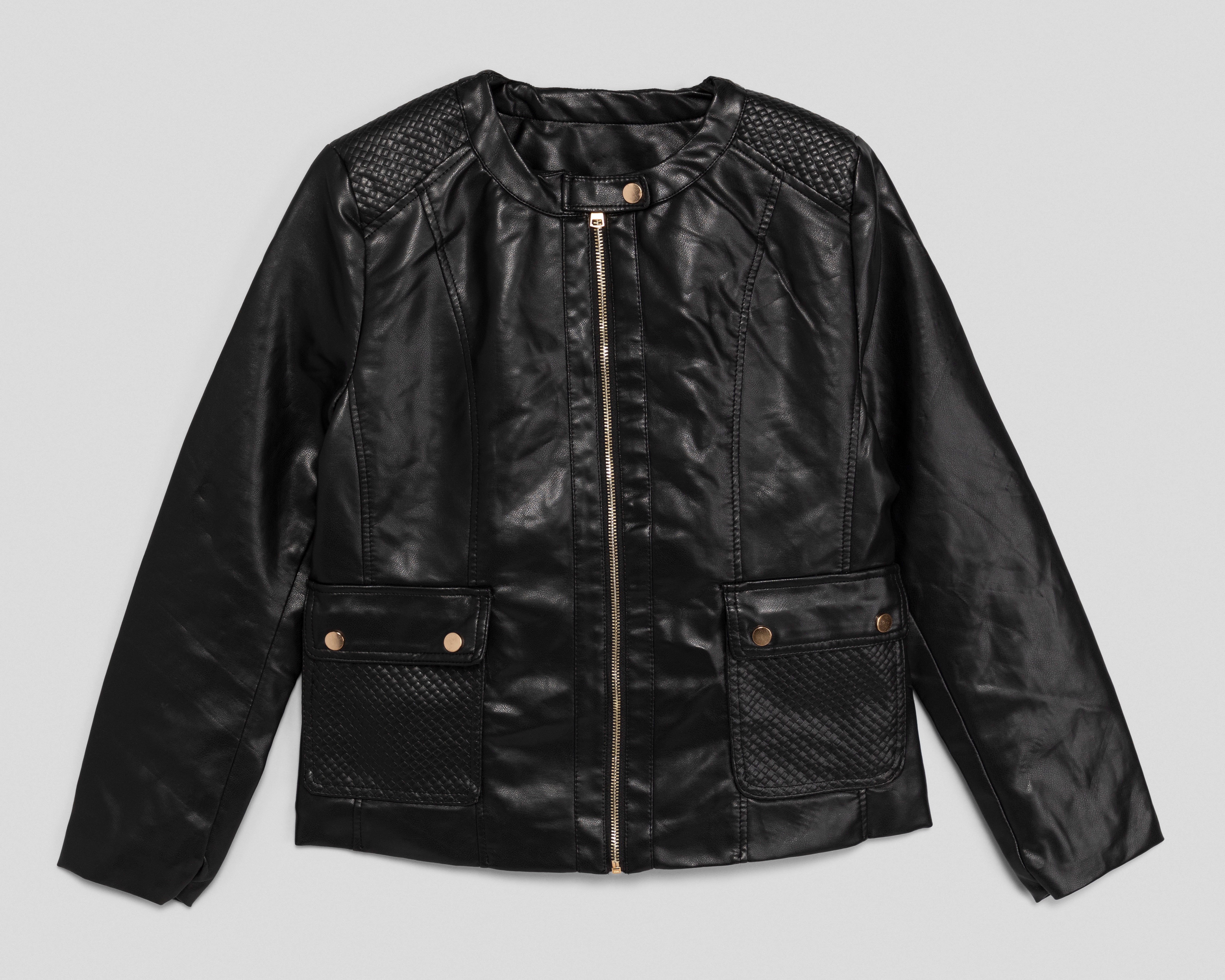 Chamarra Negra Sahara para Mujer