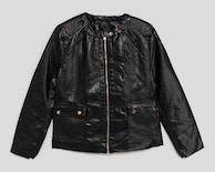 Chamarra Negra Sahara para Mujer