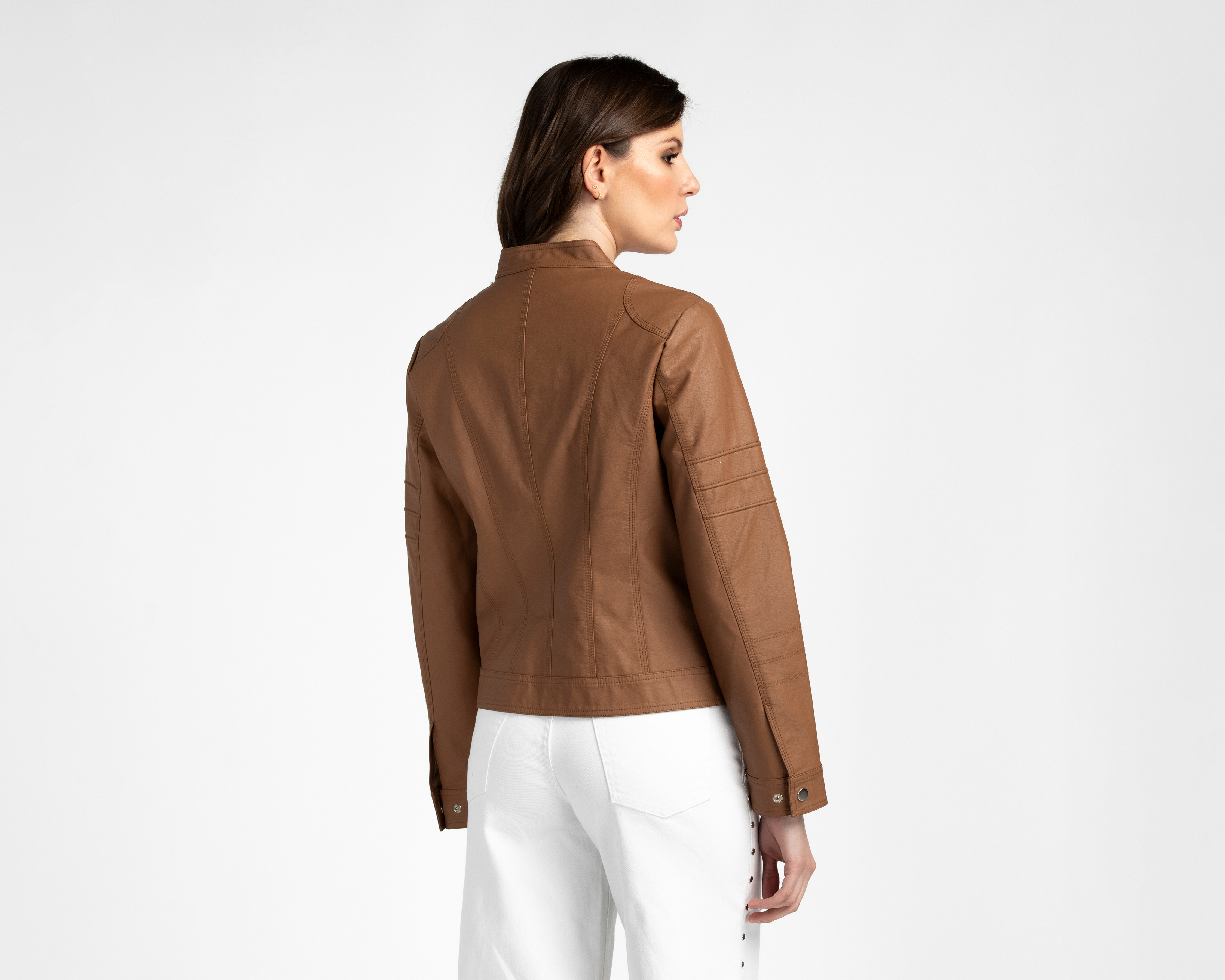 Foto 4 pulgar | Foto 3 | Chamarra Café Sahara para Mujer