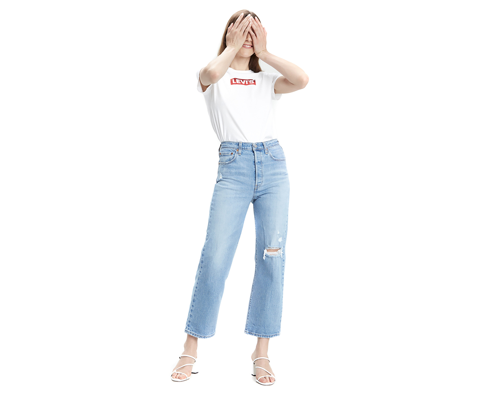 Foto 2 | Foto 2 | Jeans Levi's Ankle Tango Fade Ribcage Straight para Mujer