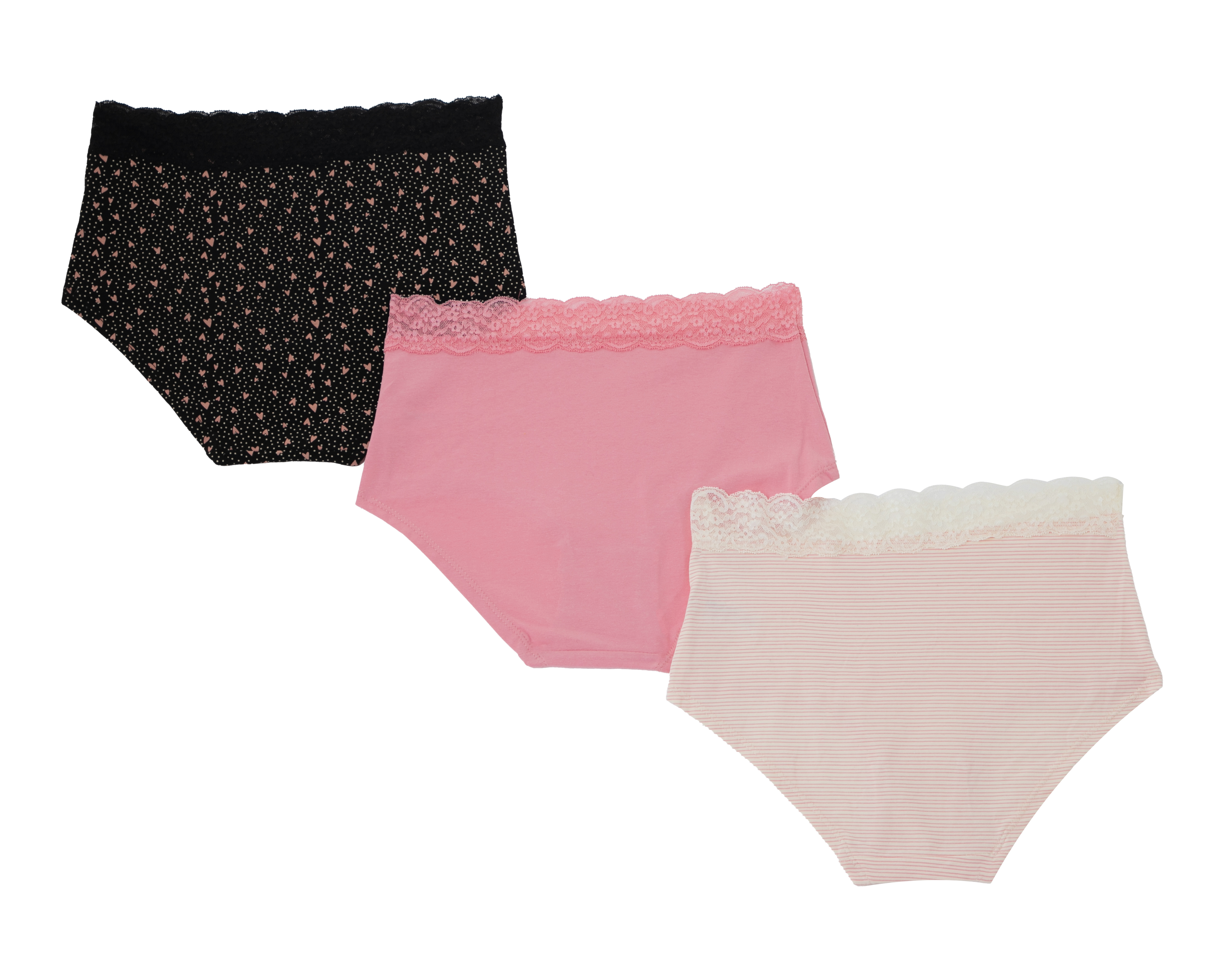 Foto 3 pulgar | Foto 2 | Pantaleta Completa Beauty Secret para Mujer 3 Piezas
