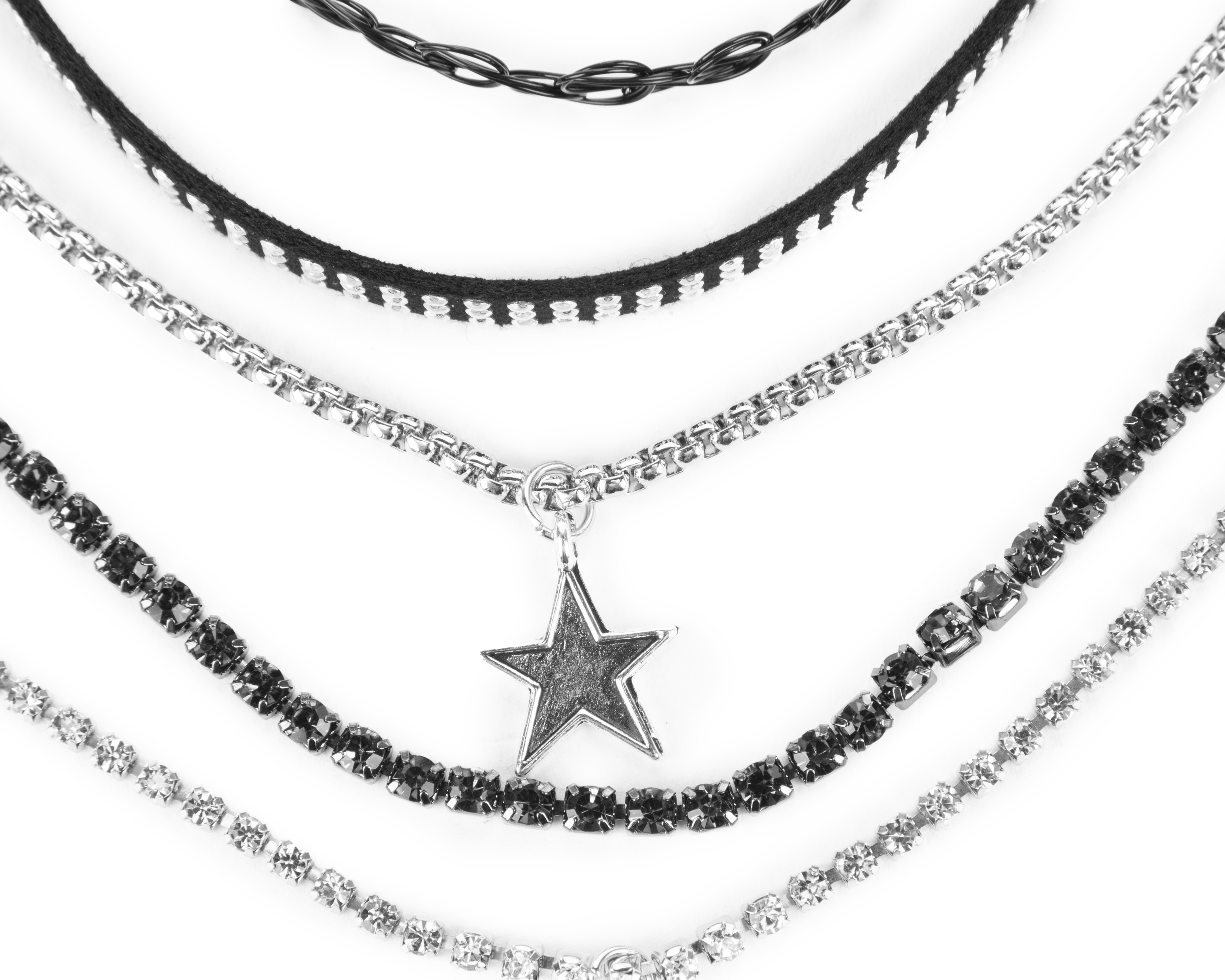 Foto 3 | Foto 3 | Collar de Bisutería Fina Strona 5 Piezas