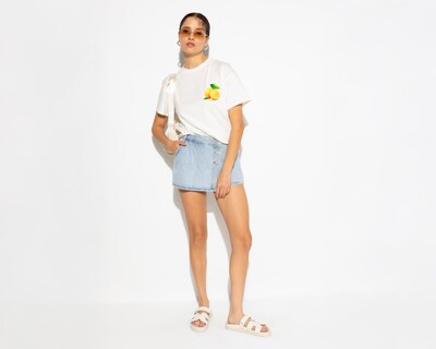 Foto 1 | Foto 1 | Playera Manga Corta Strona para Mujer