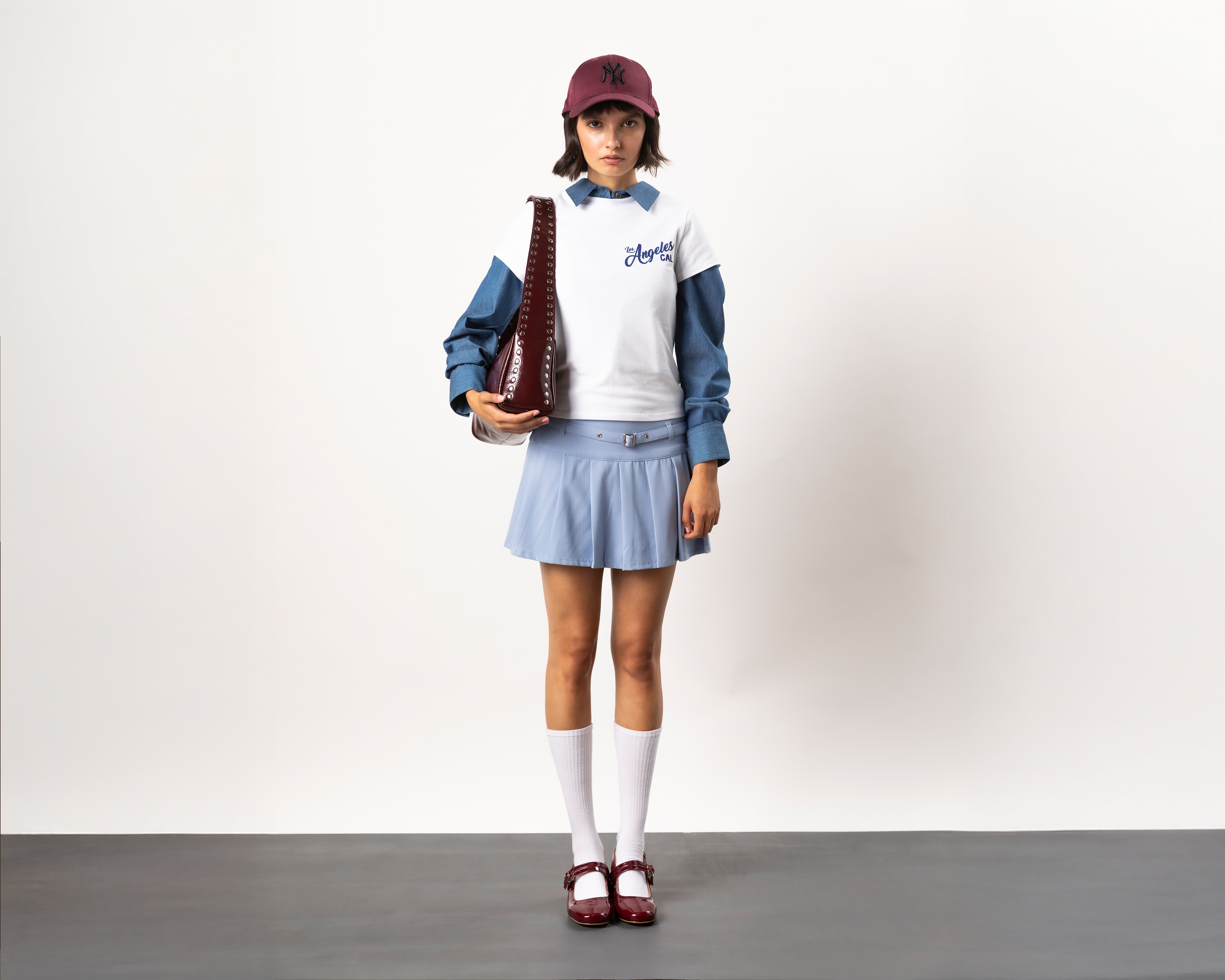 Playera Blanca Strona para Mujer