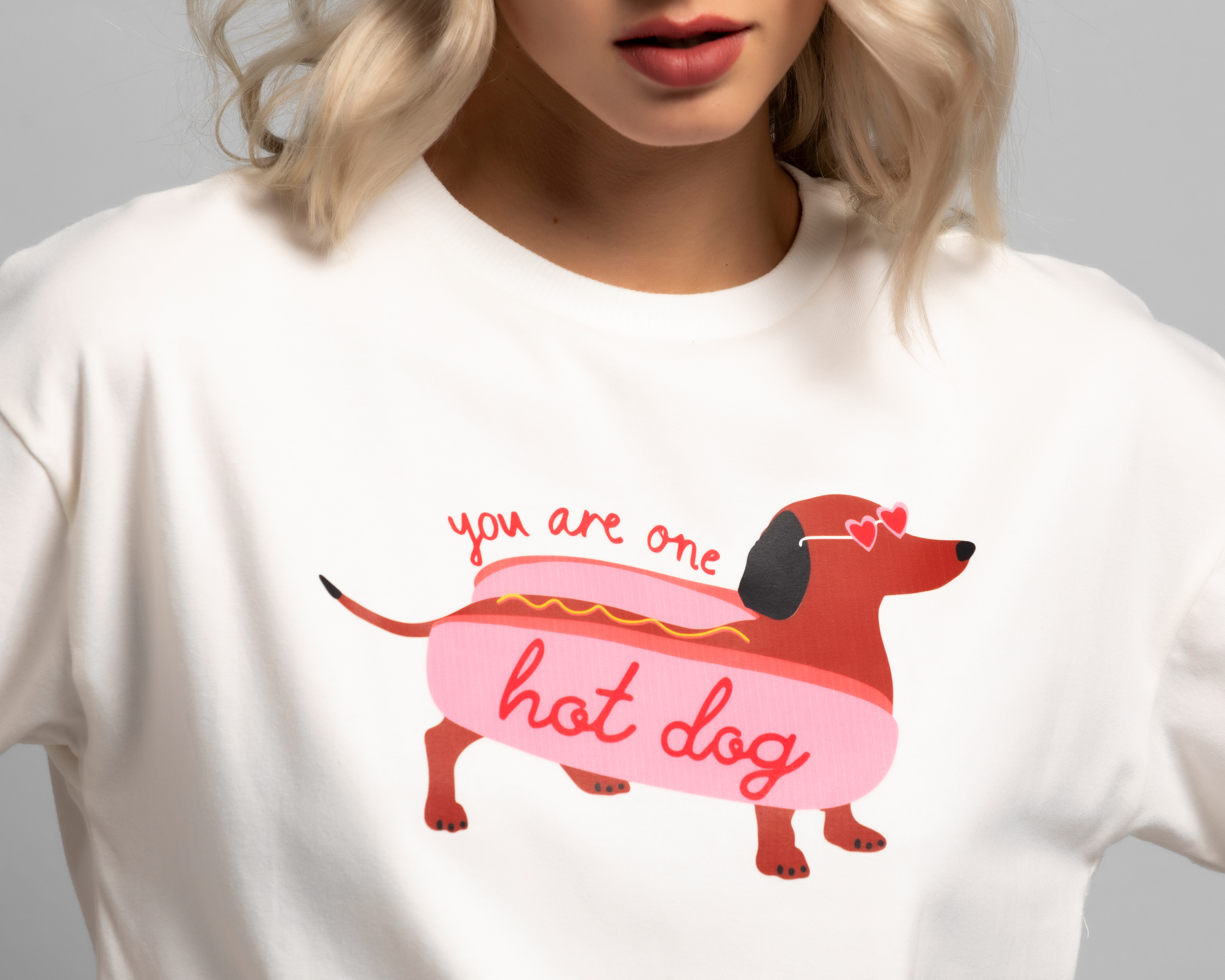 Foto 5 pulgar | Foto 4 | Playera Manga Corta Hot Dog Strona para Mujer