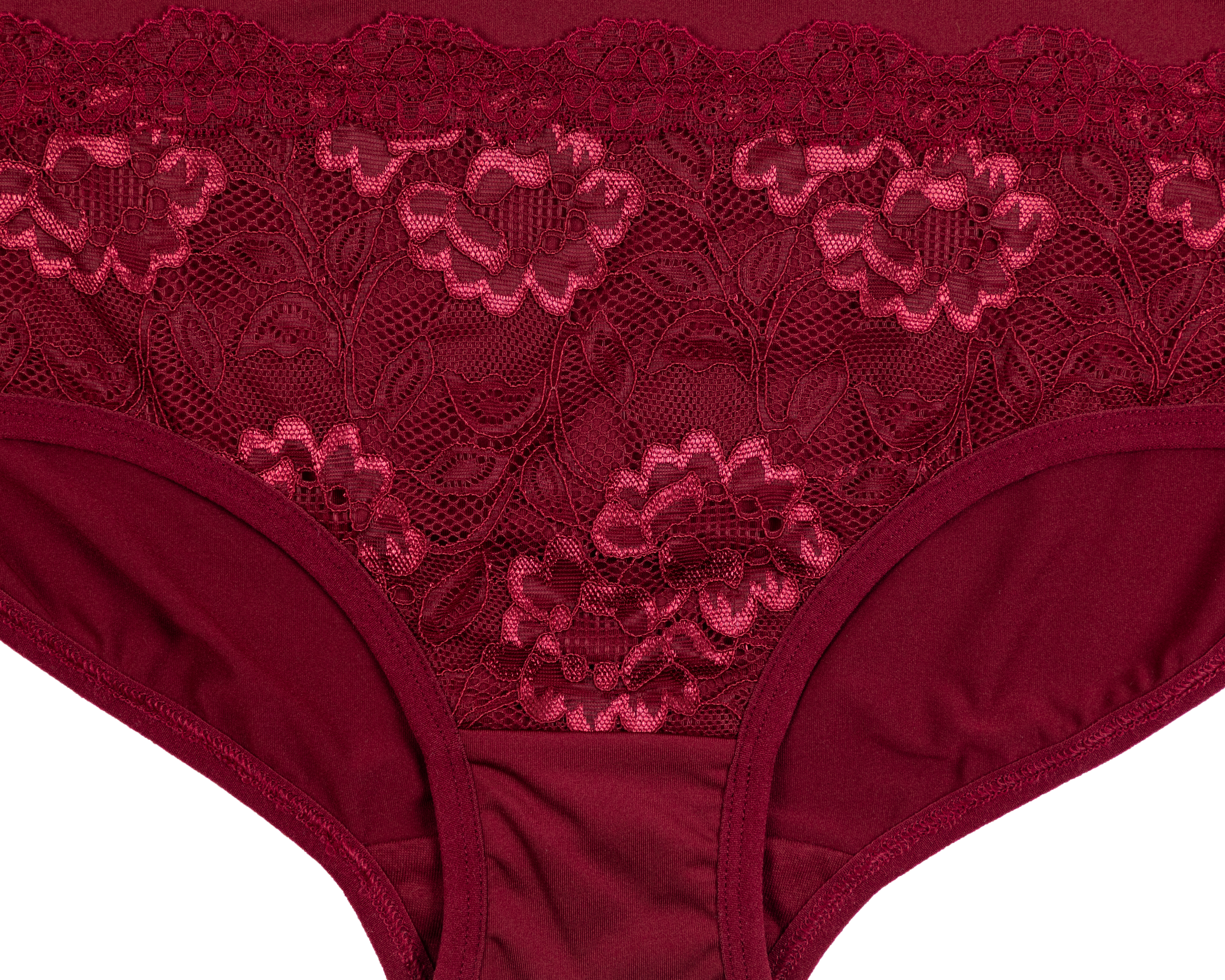 Foto 4 pulgar | Foto 3 | Pantaleta con Encaje Beauty Secret para Mujer 3 Piezas