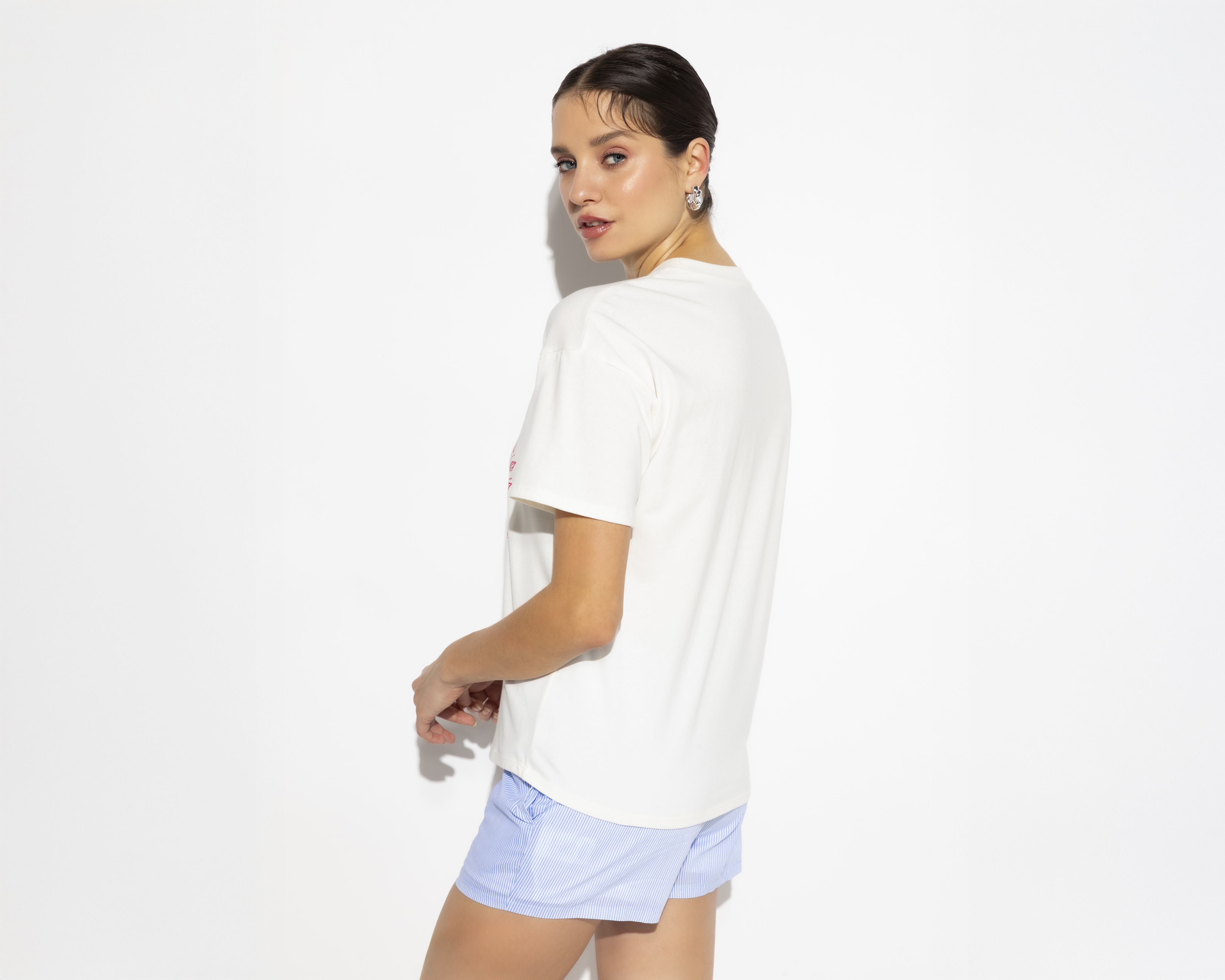 Foto 3 | Foto 3 | Playera Manga Corta Cocktail Club Strona para Mujer