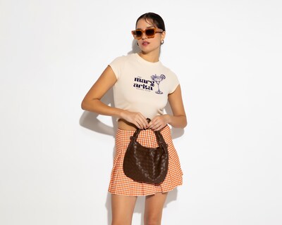 Foto 1 | Foto 1 | Playera Manga Corta Crop Margarita Strona para Mujer
