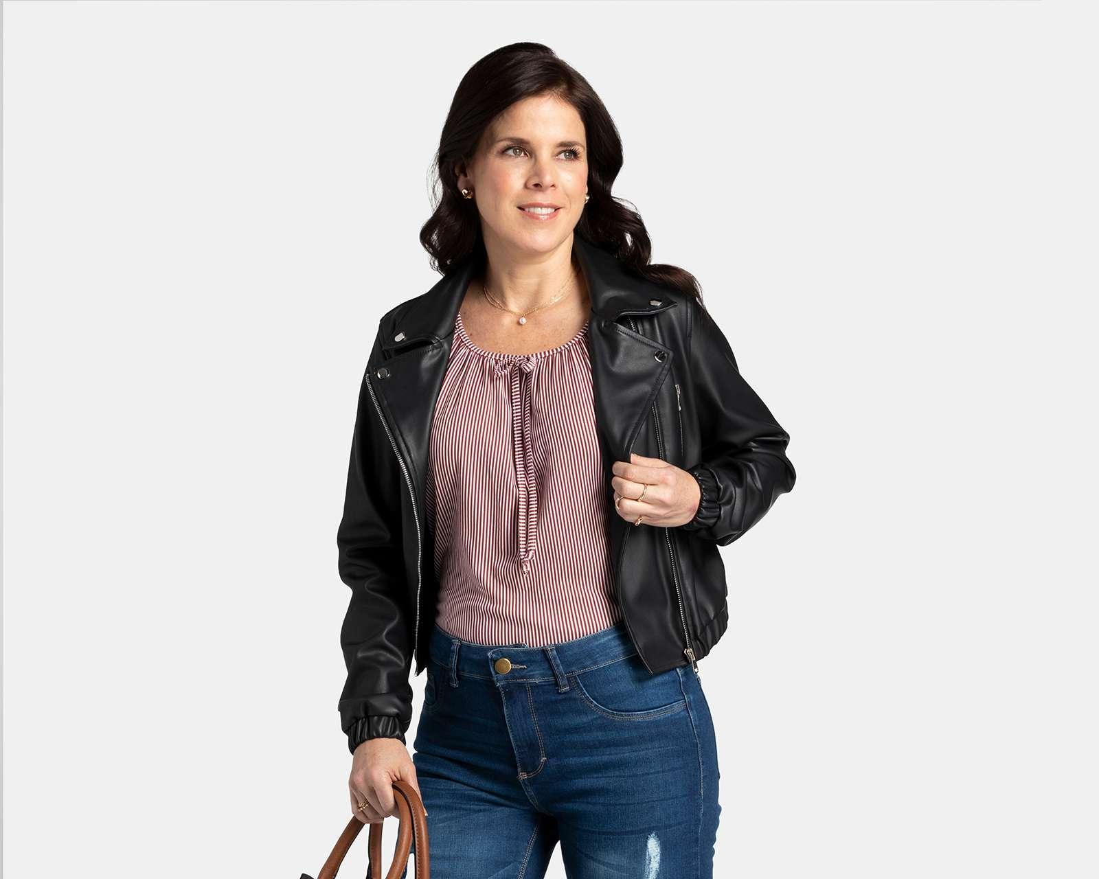 Foto 2 pulgar | Foto 1 | Playera Lady Sun Manga Corta con Listón