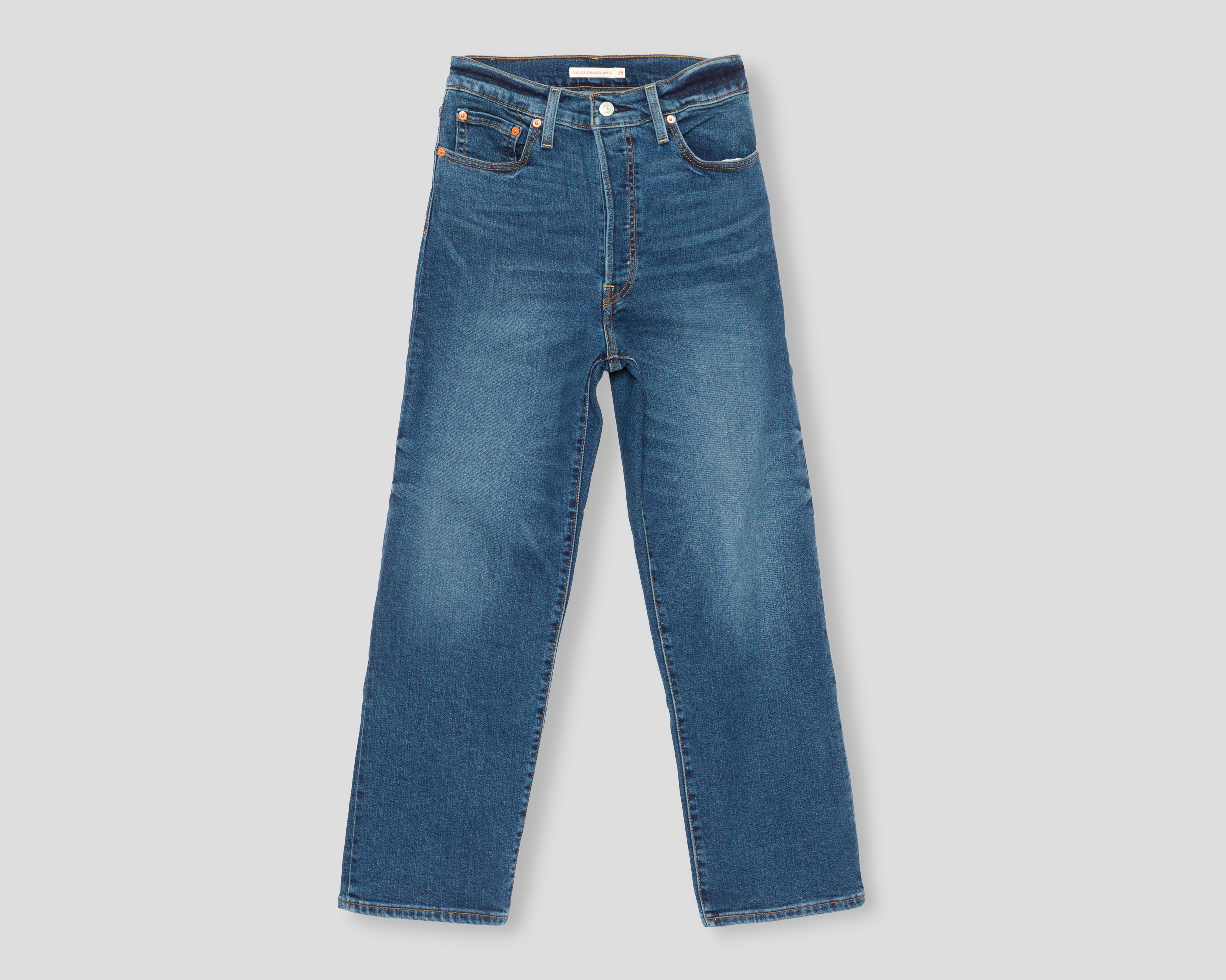 Jeans Straight Ankle Levi's Ribcage para Mujer