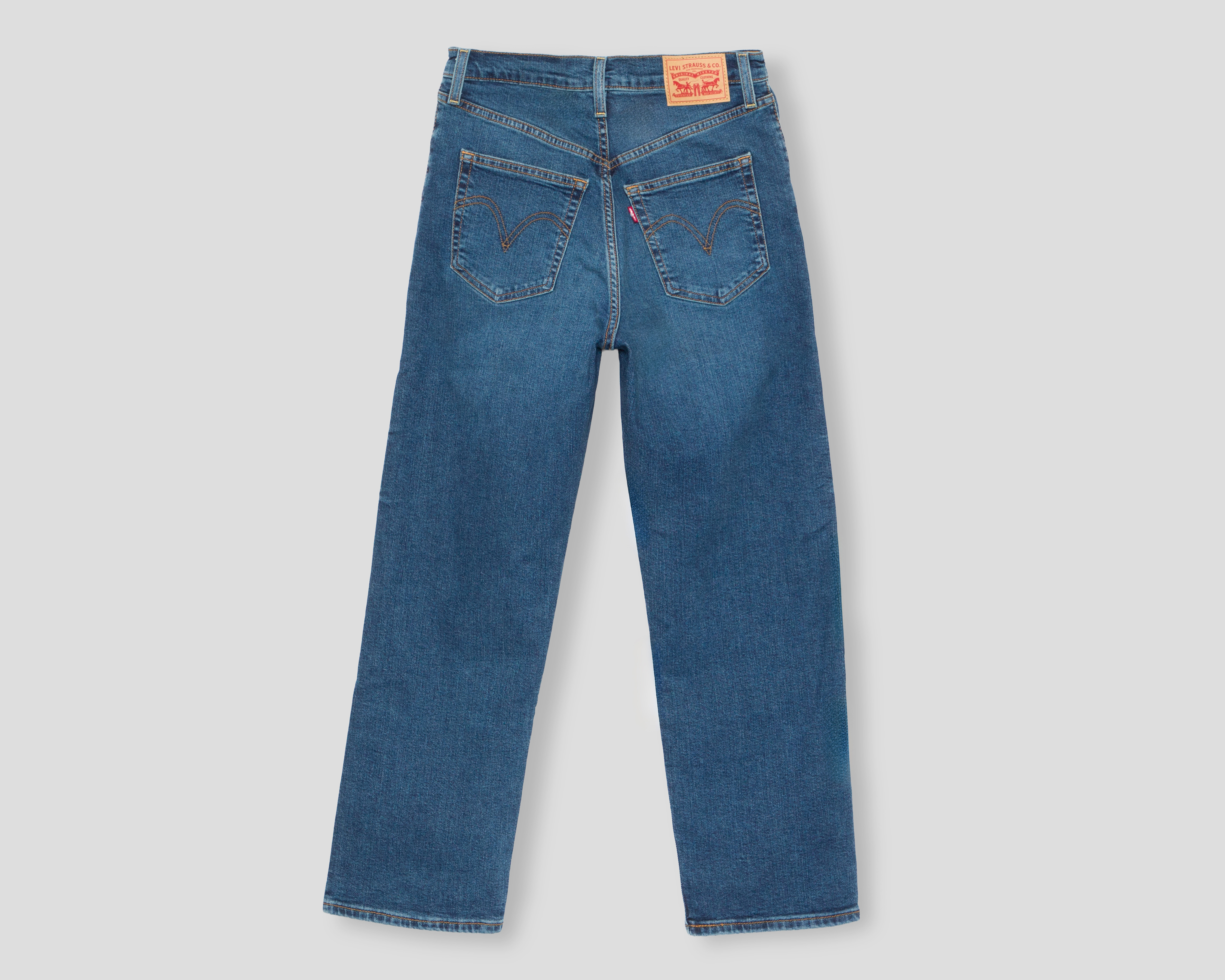 Foto 3 pulgar | Foto 2 | Jeans Straight Ankle Levi's Ribcage para Mujer