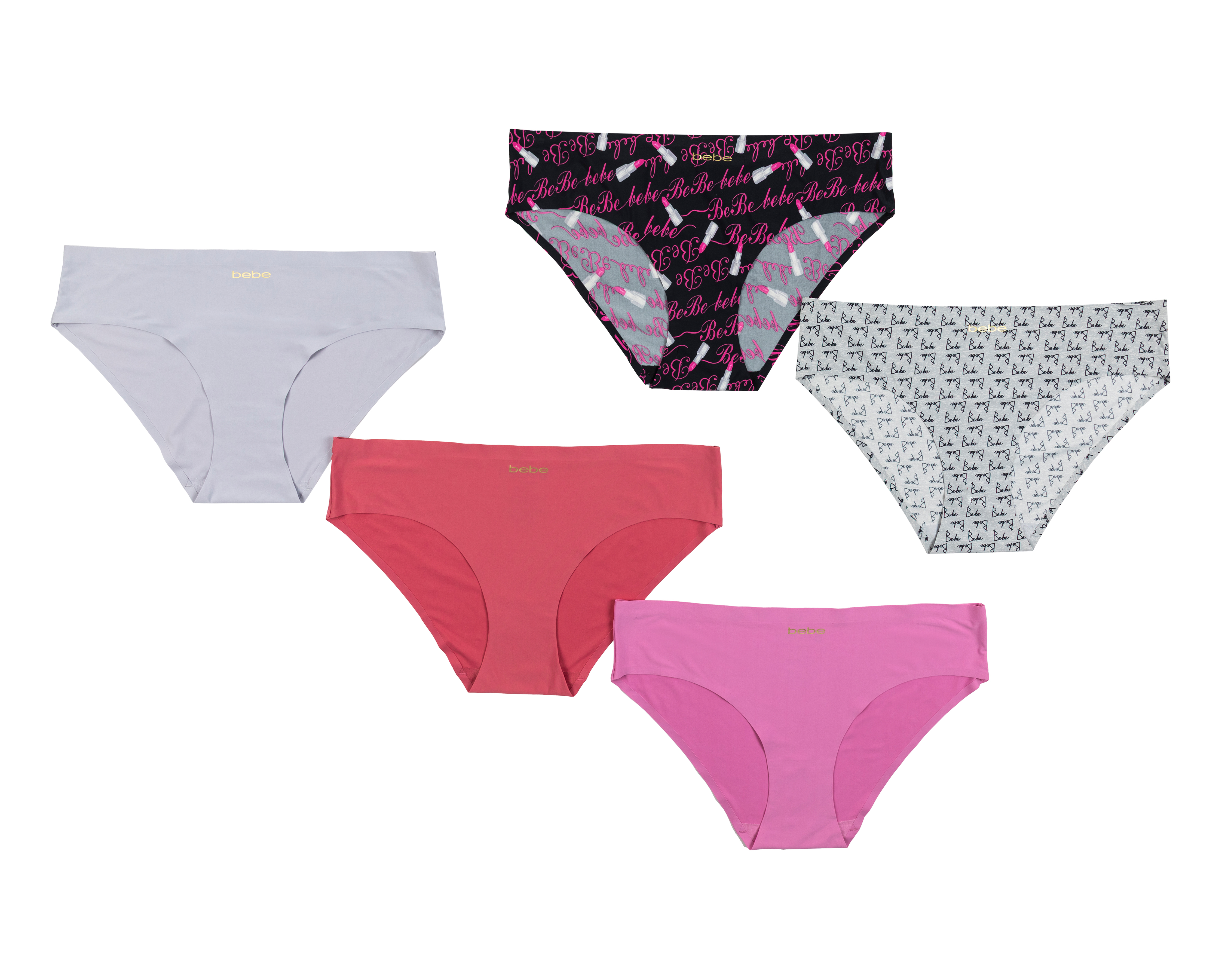 Foto 2 pulgar | Foto 1 | Bikini Seamless Bebe para Mujer 5 Piezas