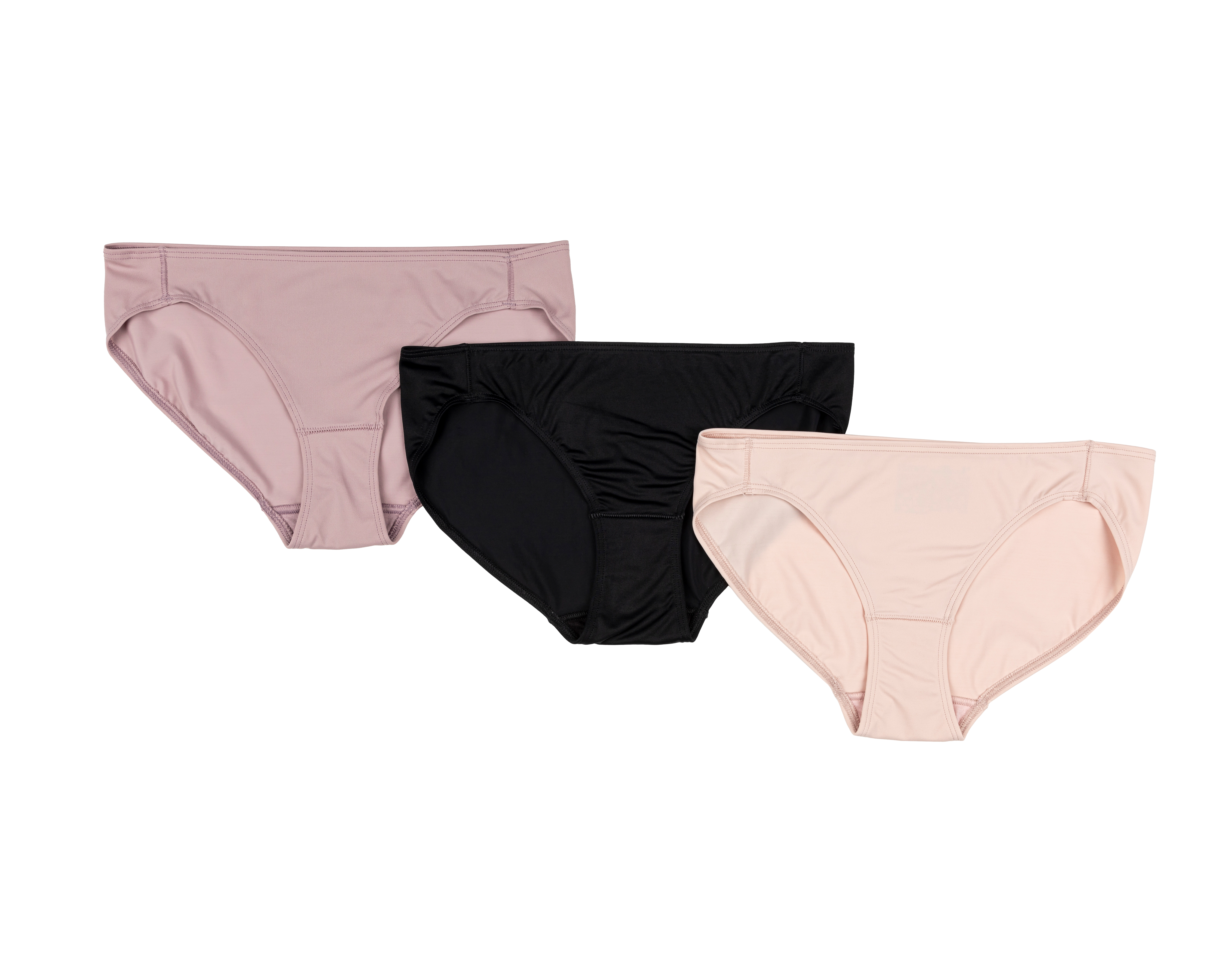Foto 2 pulgar | Foto 1 | Bikini Hanes para Mujer 3 Pack