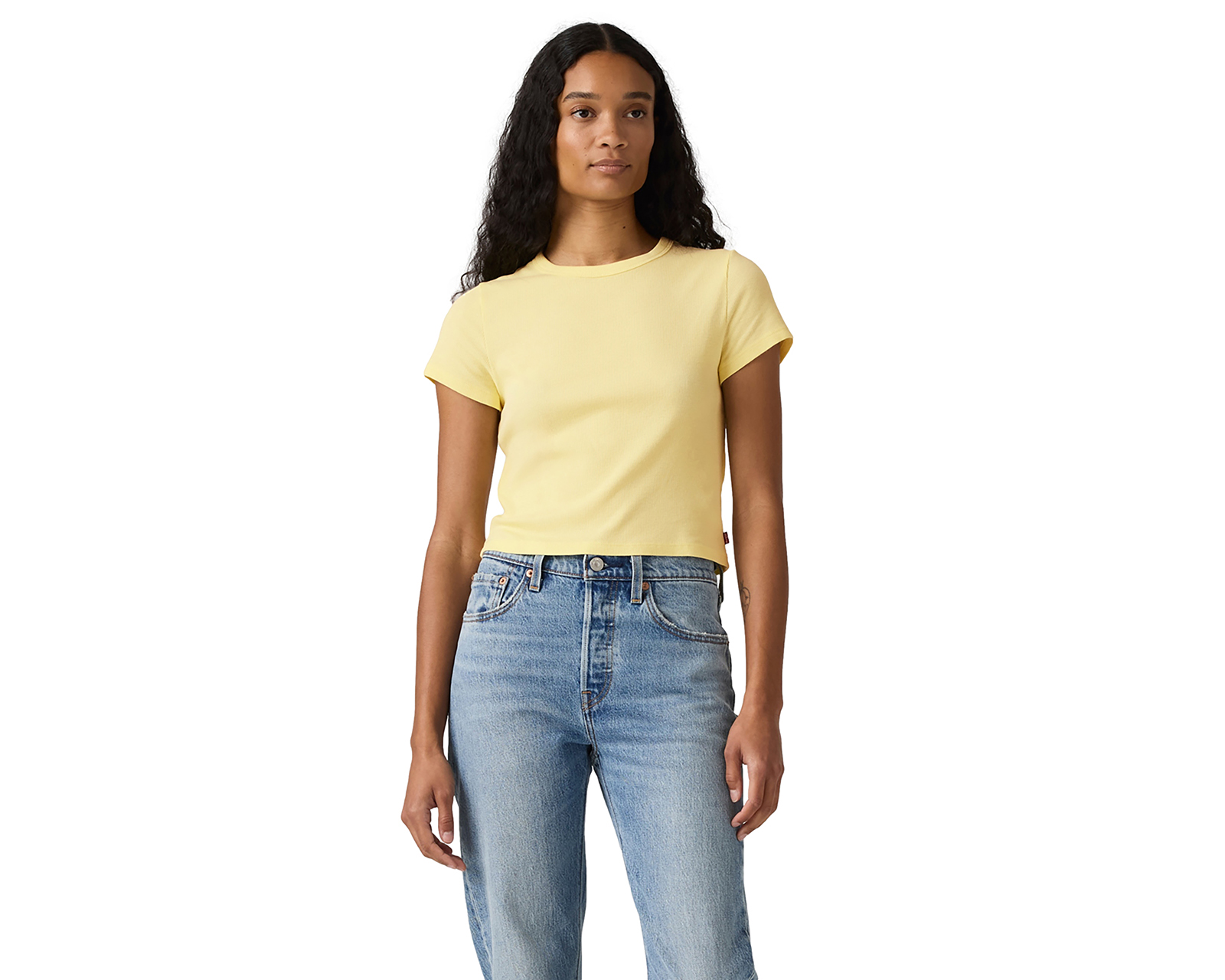 Playera Amarilla Levi's para Mujer