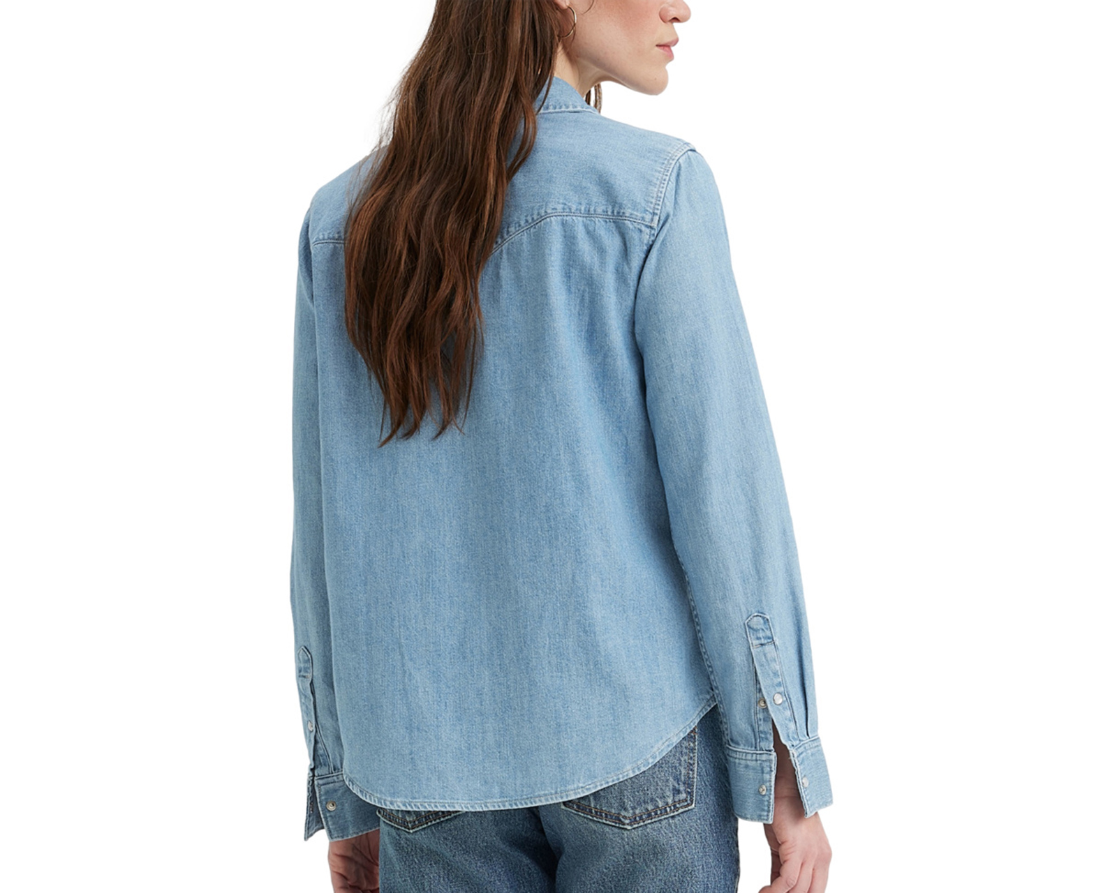 Foto 5 pulgar | Foto 4 | Camisa Levi's Essential Western de Algodón para Mujer