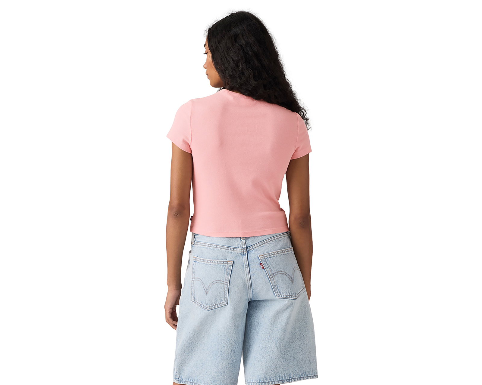 Foto 3 pulgar | Foto 2 | Playera Rosa Levi's para Mujer