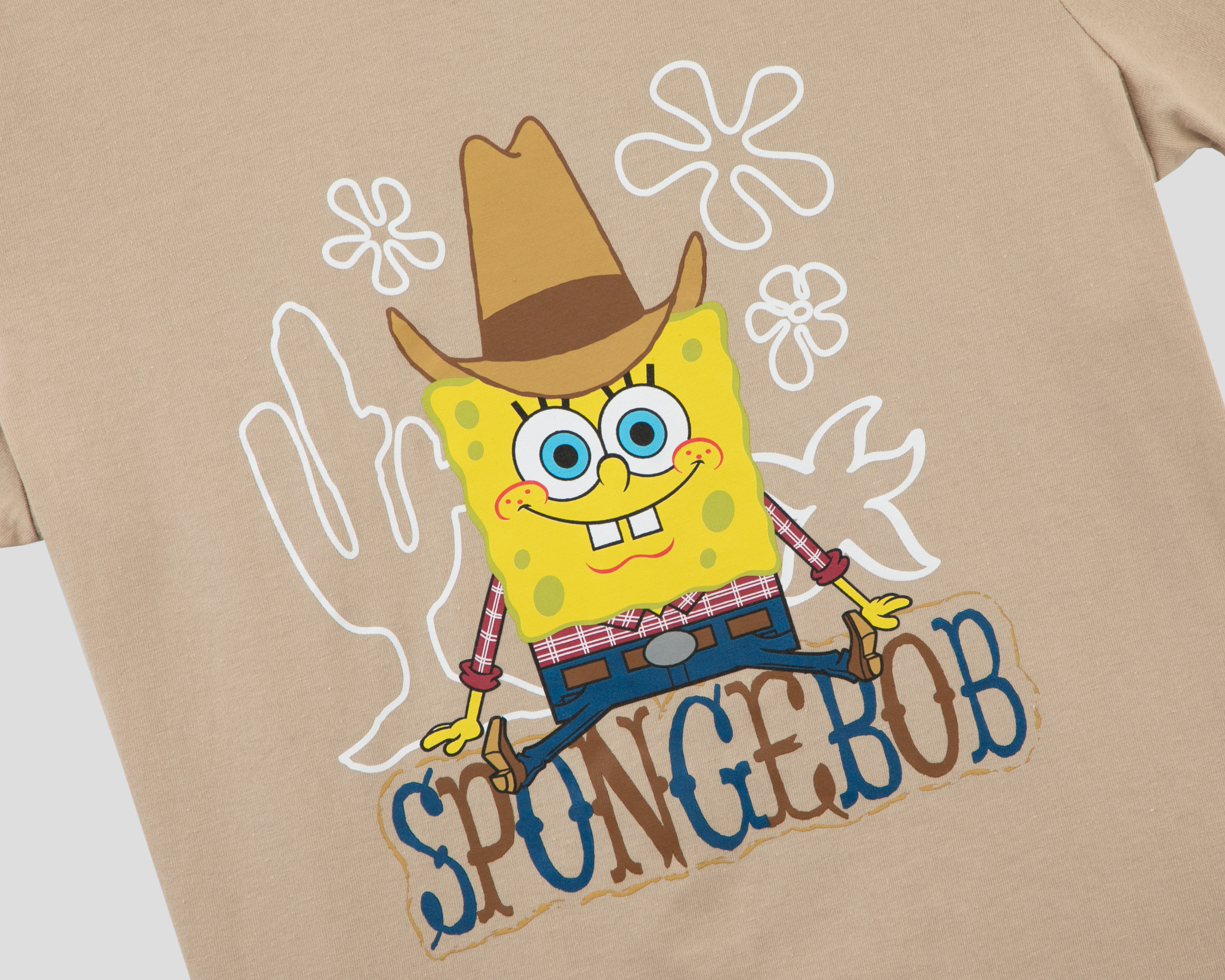 Foto 4 pulgar | Foto 3 | Playera Manga Corta Bob Esponja para Mujer