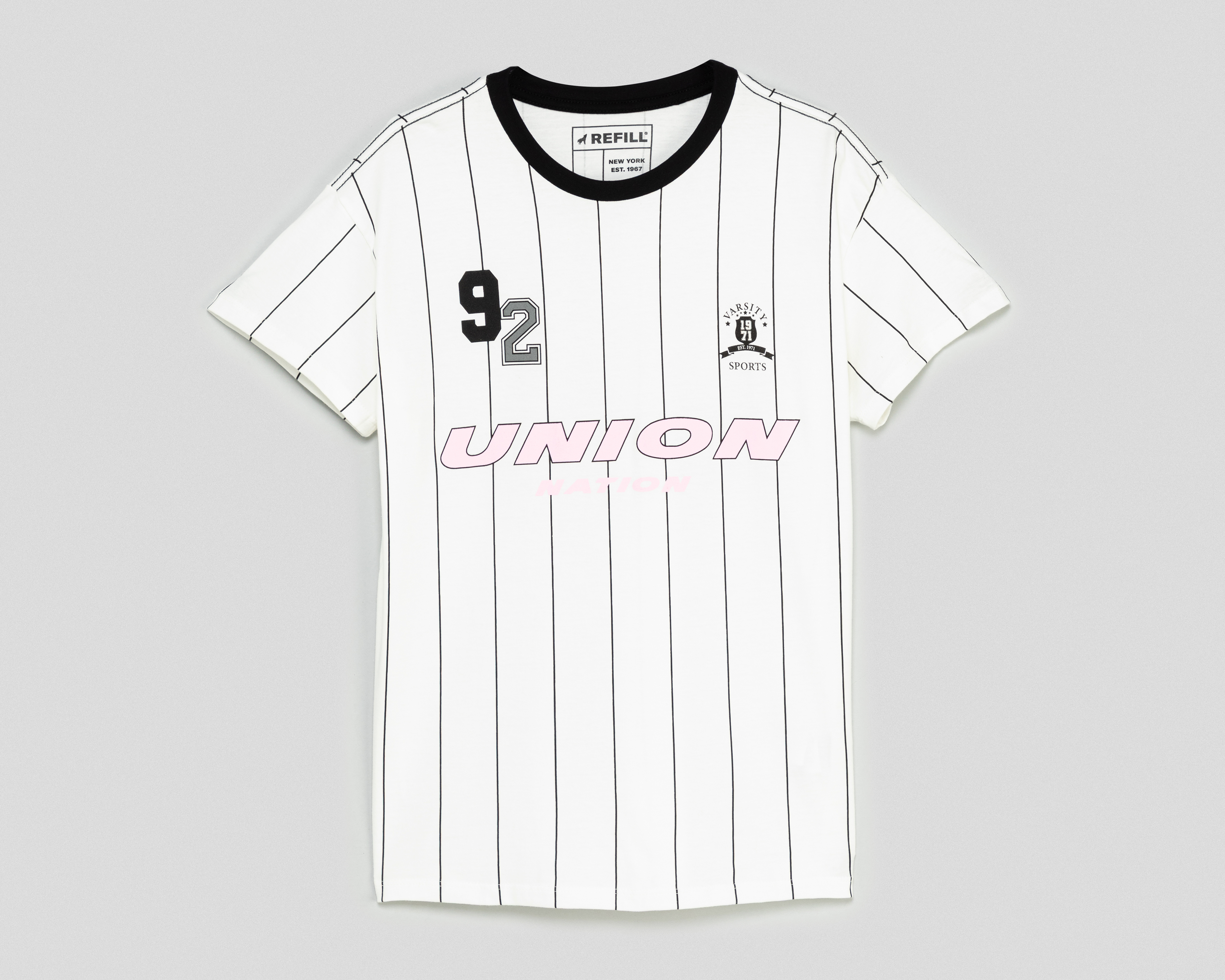 Foto 1 | Foto 1 | Playera de Cuello Redondo Refill para Mujer