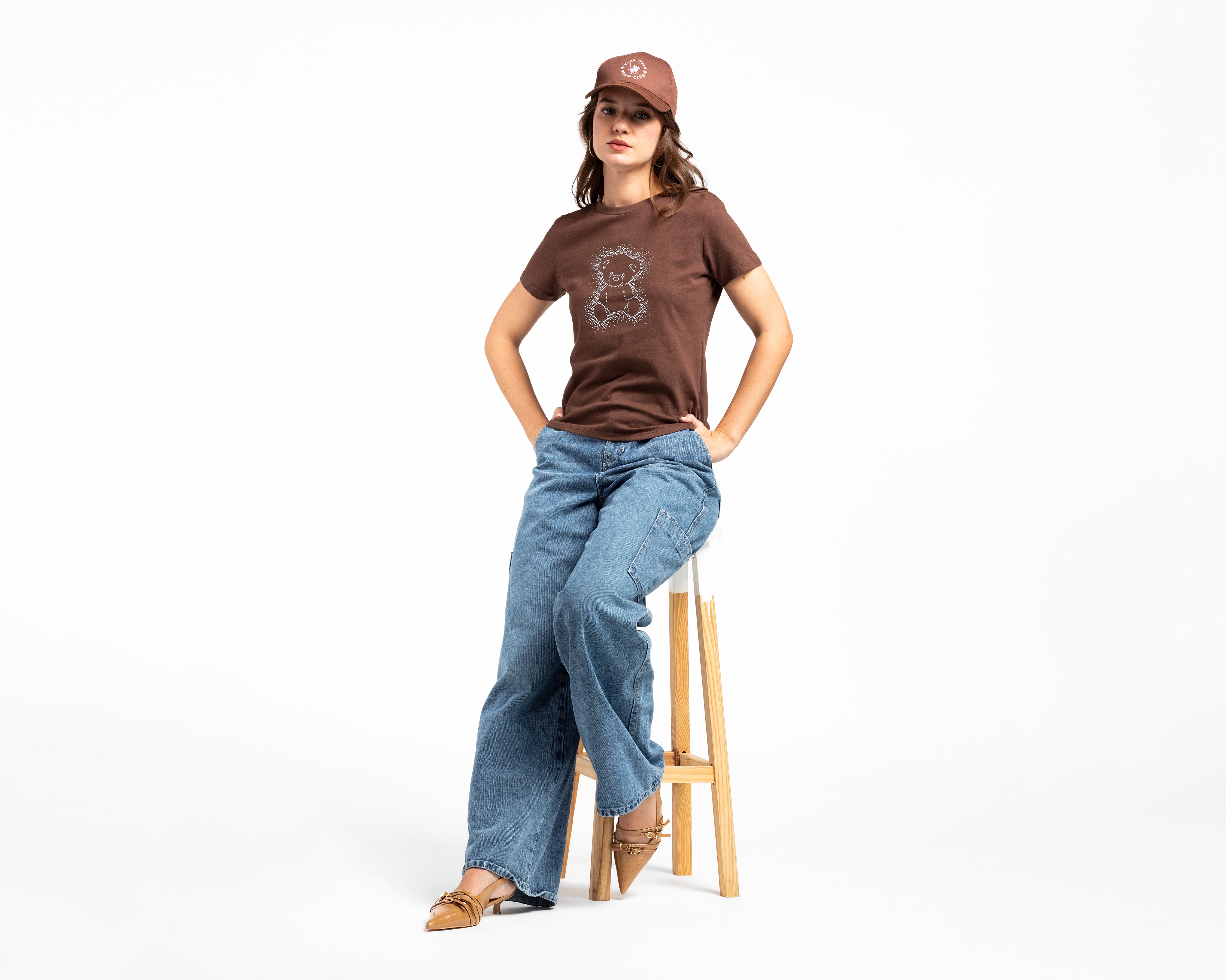 Foto 2 | Foto 2 | Playera de Cuello Redondo Refill para Mujer