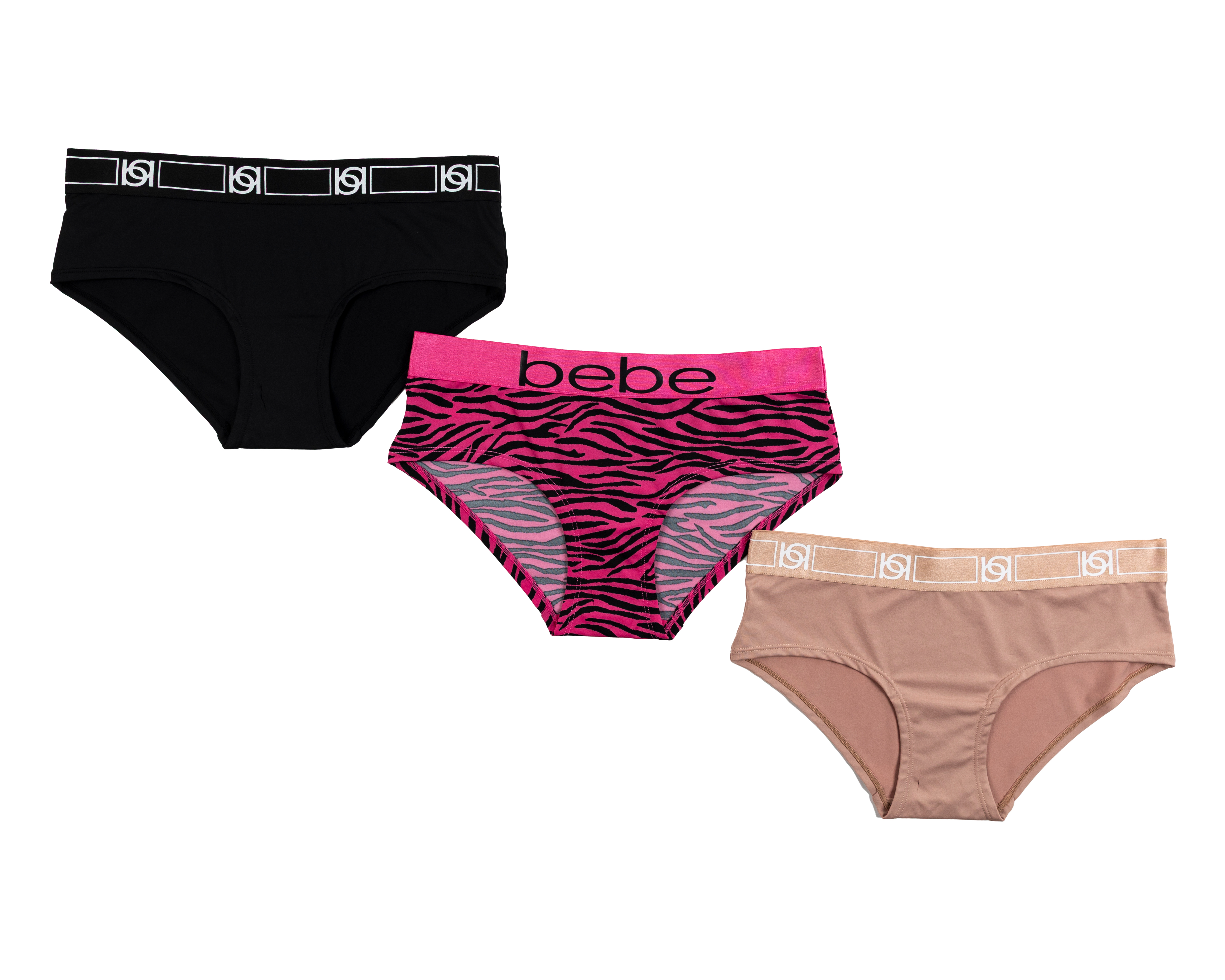 Bikini con Cintura Elástica Bebe para Mujer 3 Piezas