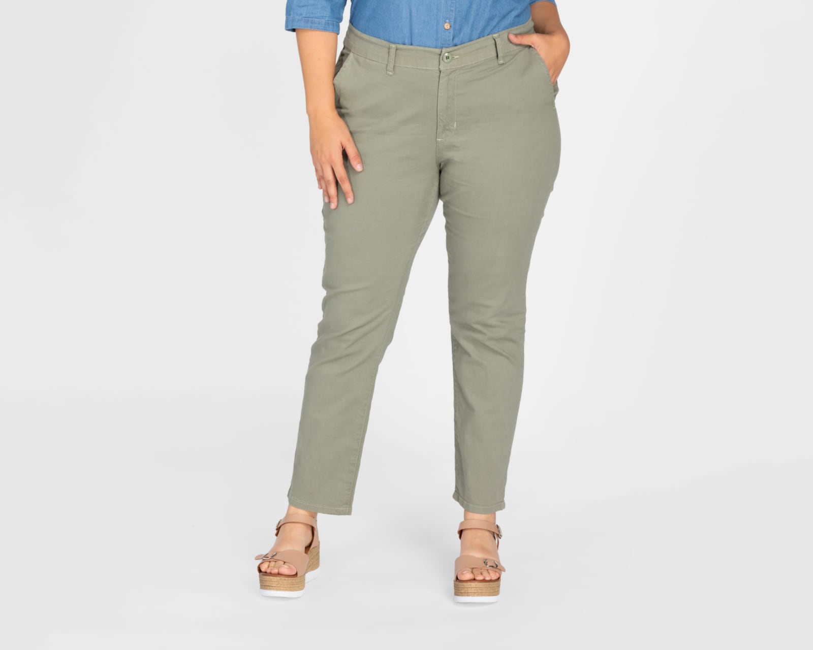 Pantalón Chino York Team Polo Club Verde