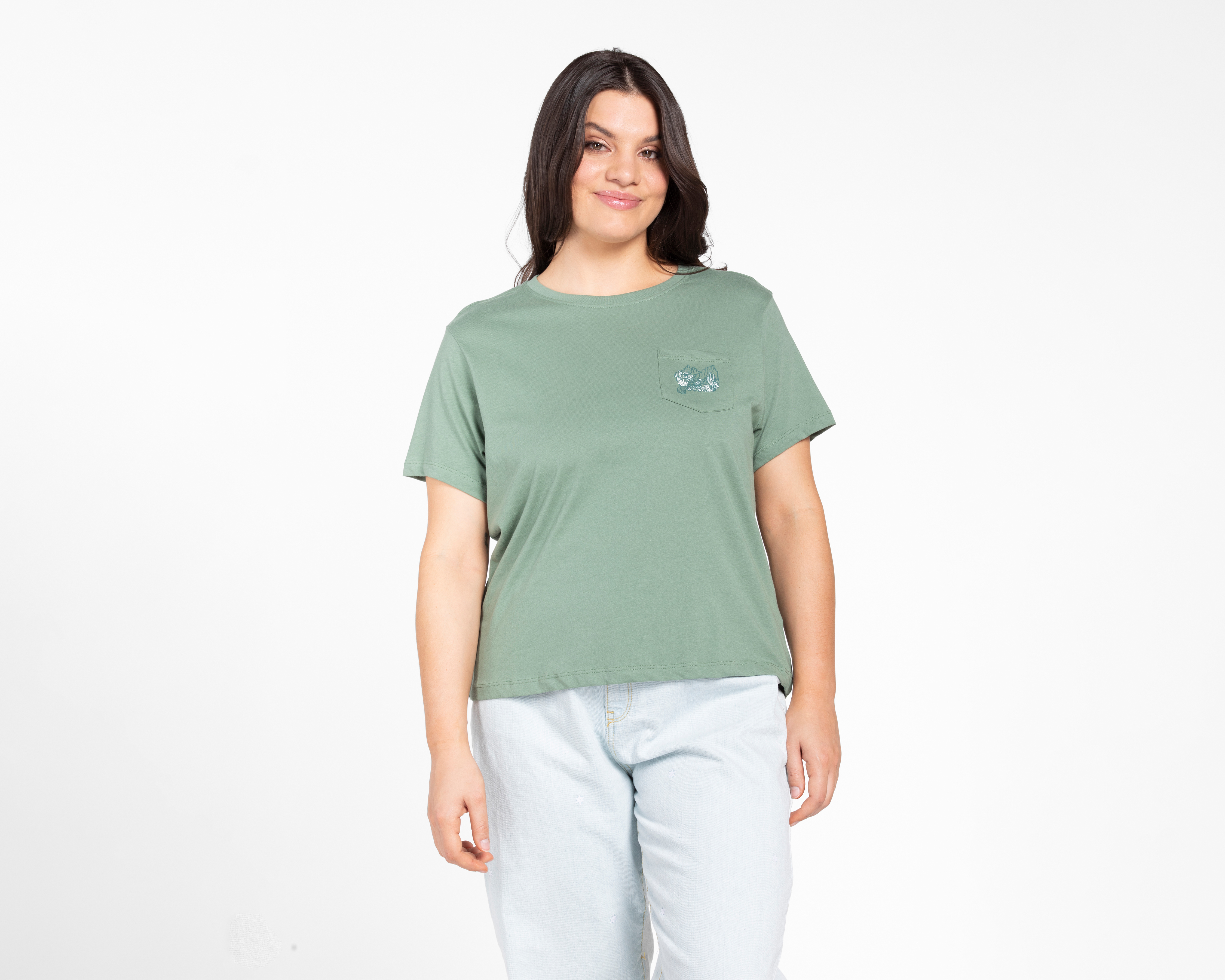 Foto 2 pulgar | Foto 1 | Blusa Lucky Star Cuello Redondo