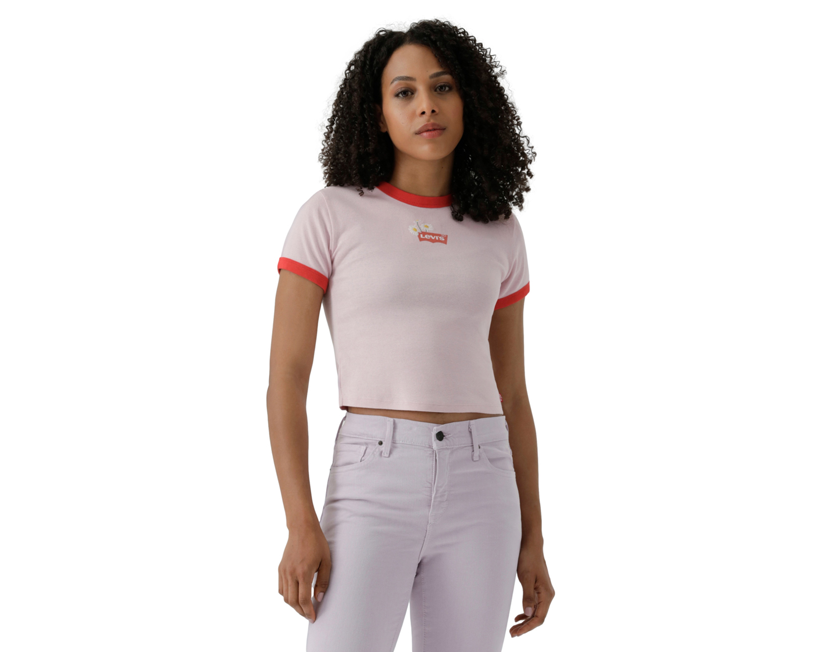 Foto 6 pulgar | Foto 5 | Playera Manga Corta Levi's para Mujer