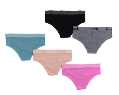Foto 2 | Foto 2 | Pantaleta Multicolor Lovest para Mujer 5 Piezas