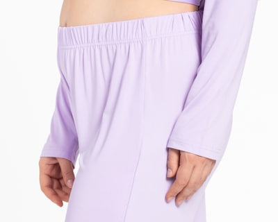 Foto 4 | Foto 4 | Pants y Crop Top Manga Larga Refill Lila para Mujer