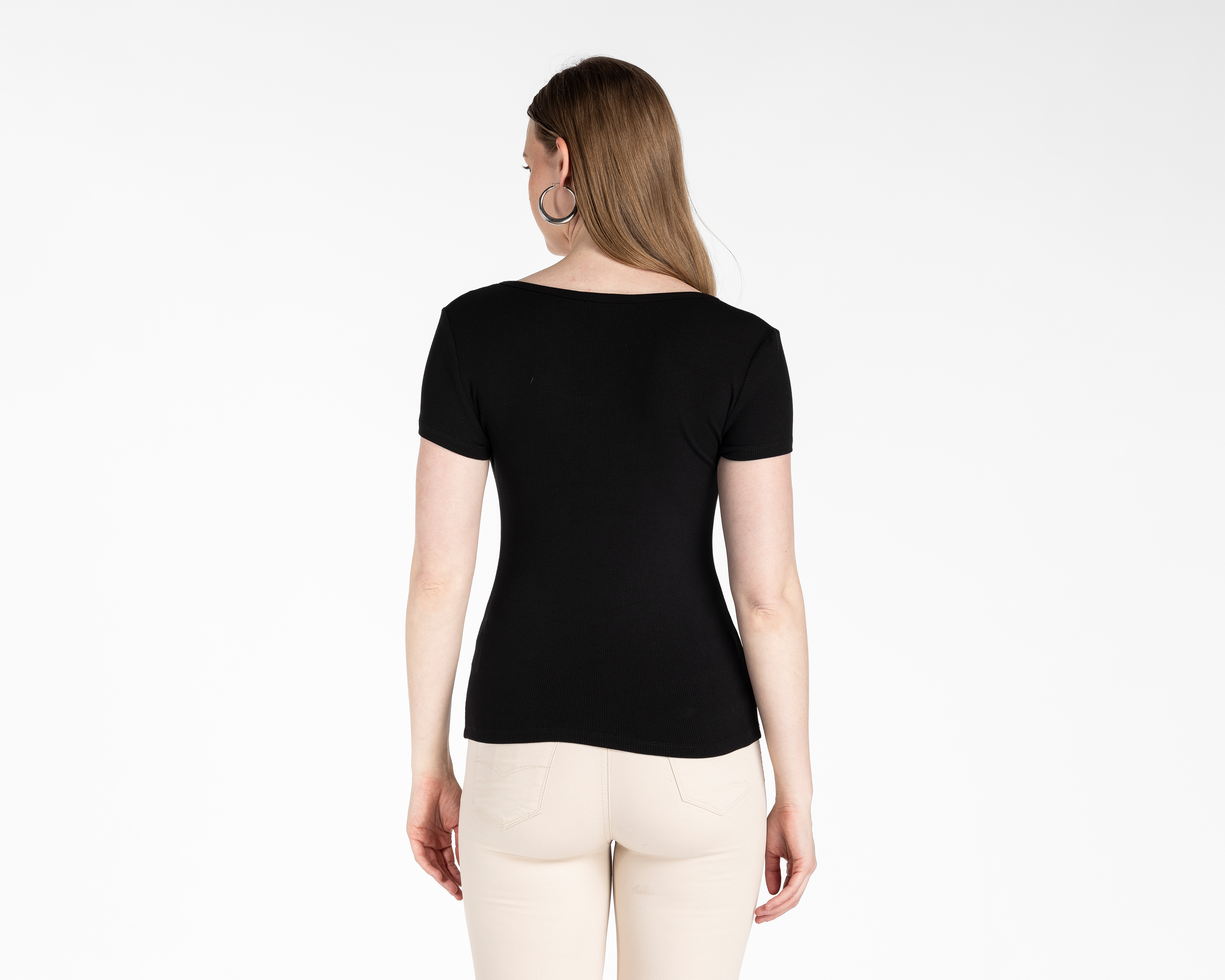 Foto 4 pulgar | Foto 3 | Playera Manga Corta Bebe para Mujer