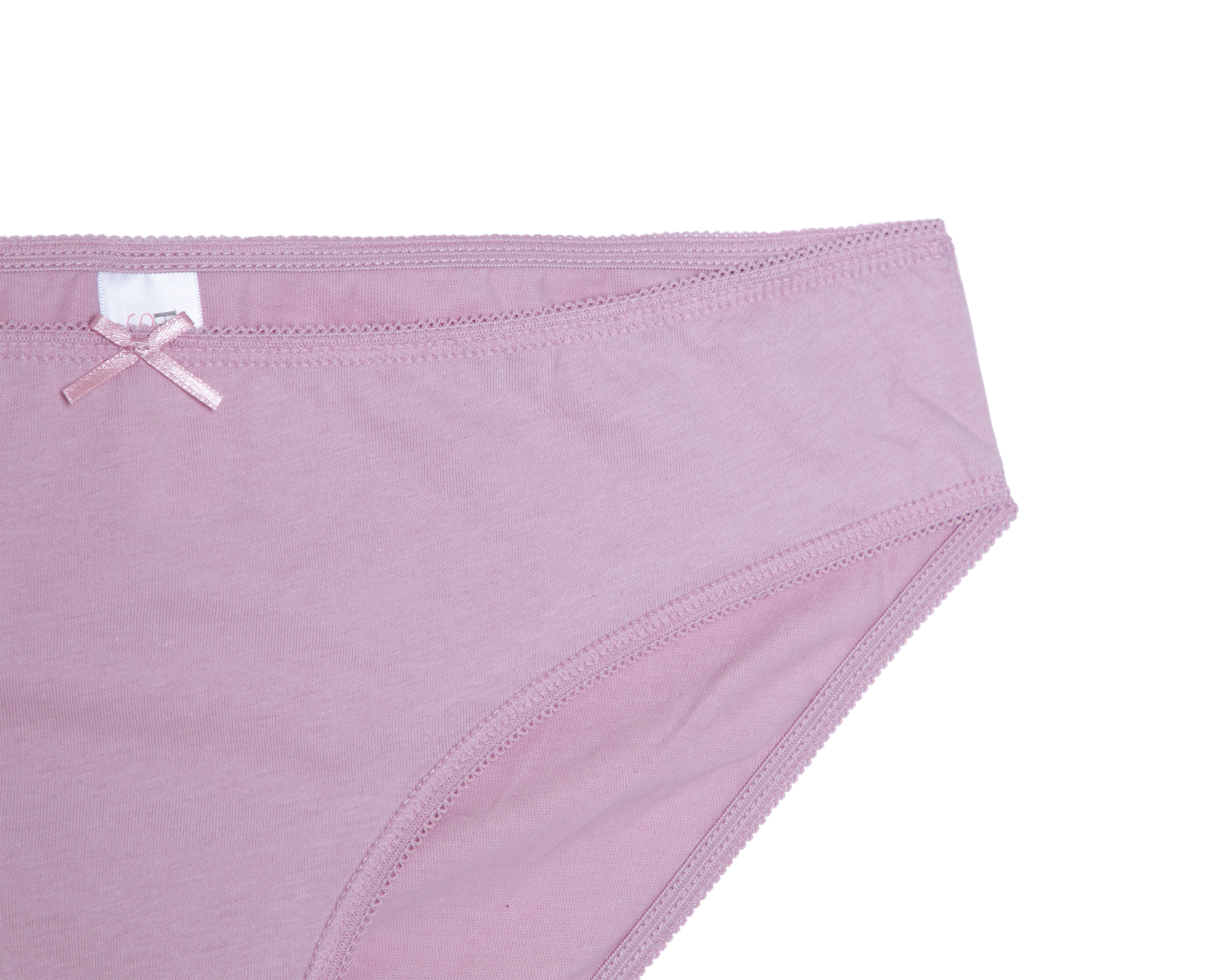 Foto 4 pulgar | Foto 3 | Pantaleta de Algodón con Moño Beauty Secret para Mujer 3 Piezas