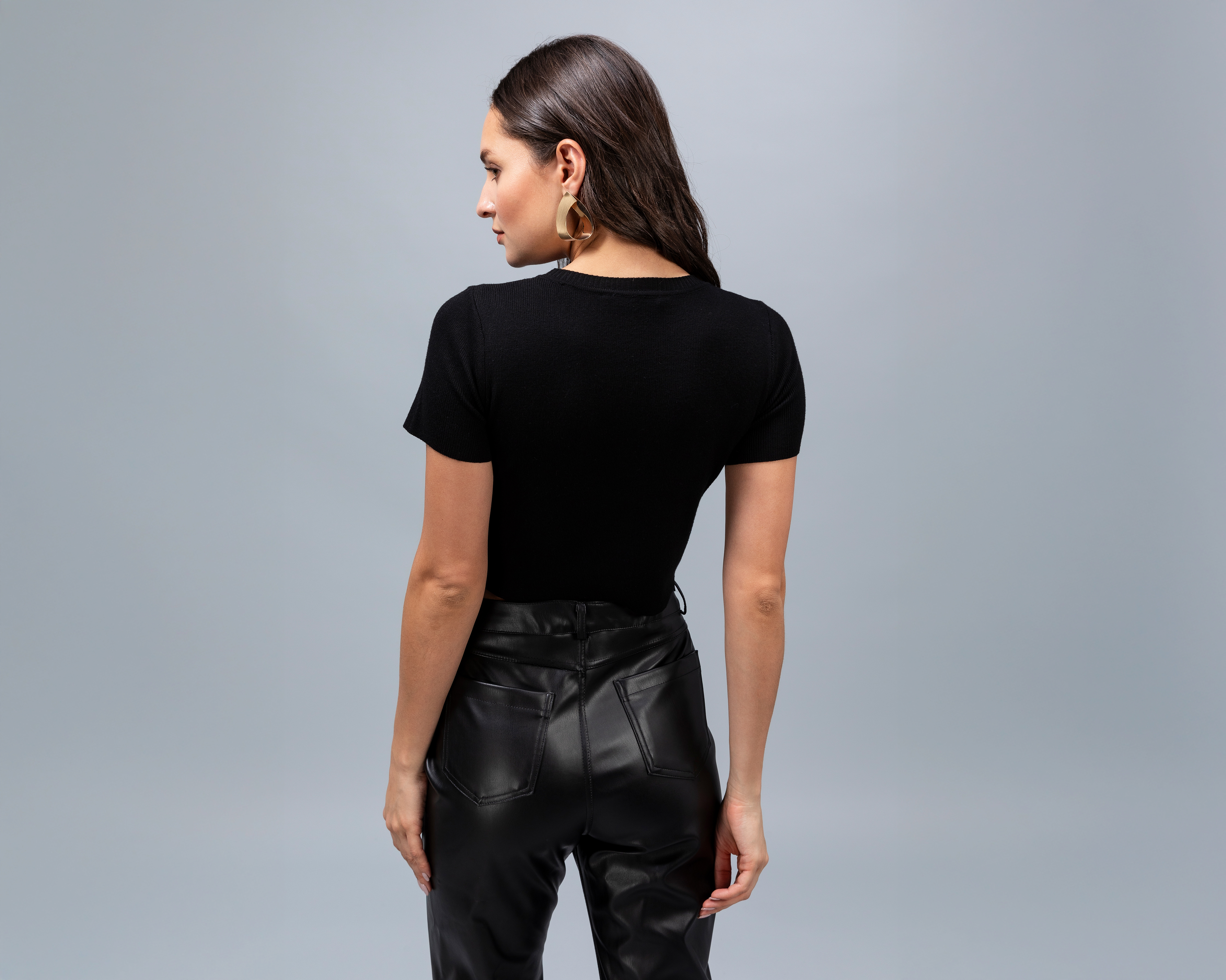 Foto 4 pulgar | Foto 3 | Playera Manga Corta Jennifer Lopez para Mujer